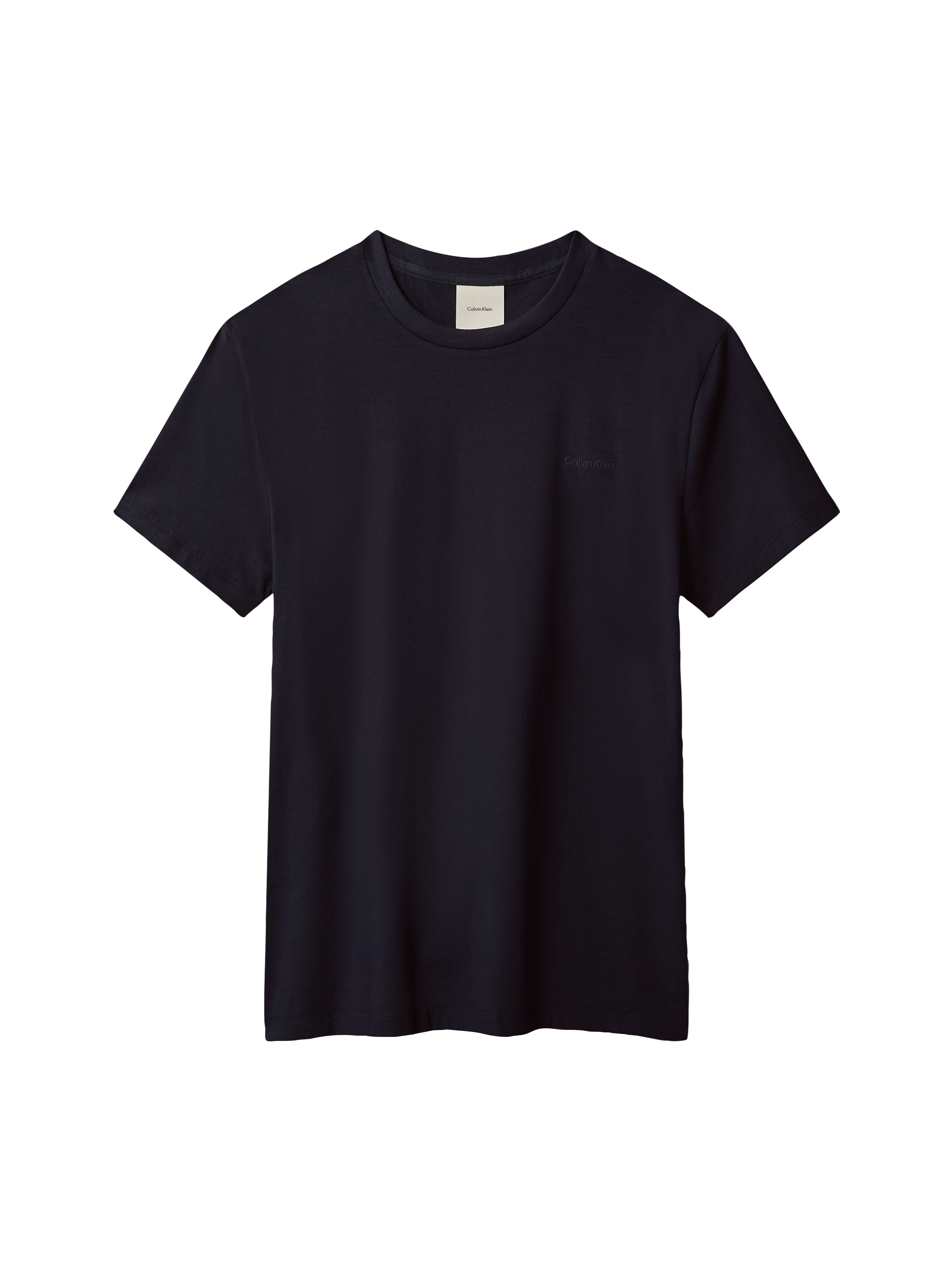 Calvin Klein T-Shirt »SS STRETCH COTTON SLIM TEE«, Mit Rundhalsausschnitt
