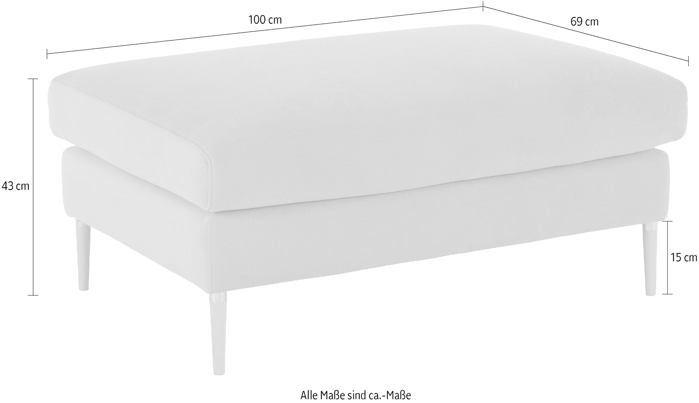 OTTO products Hockerbank »Finnja« mit Recycling-Bezug