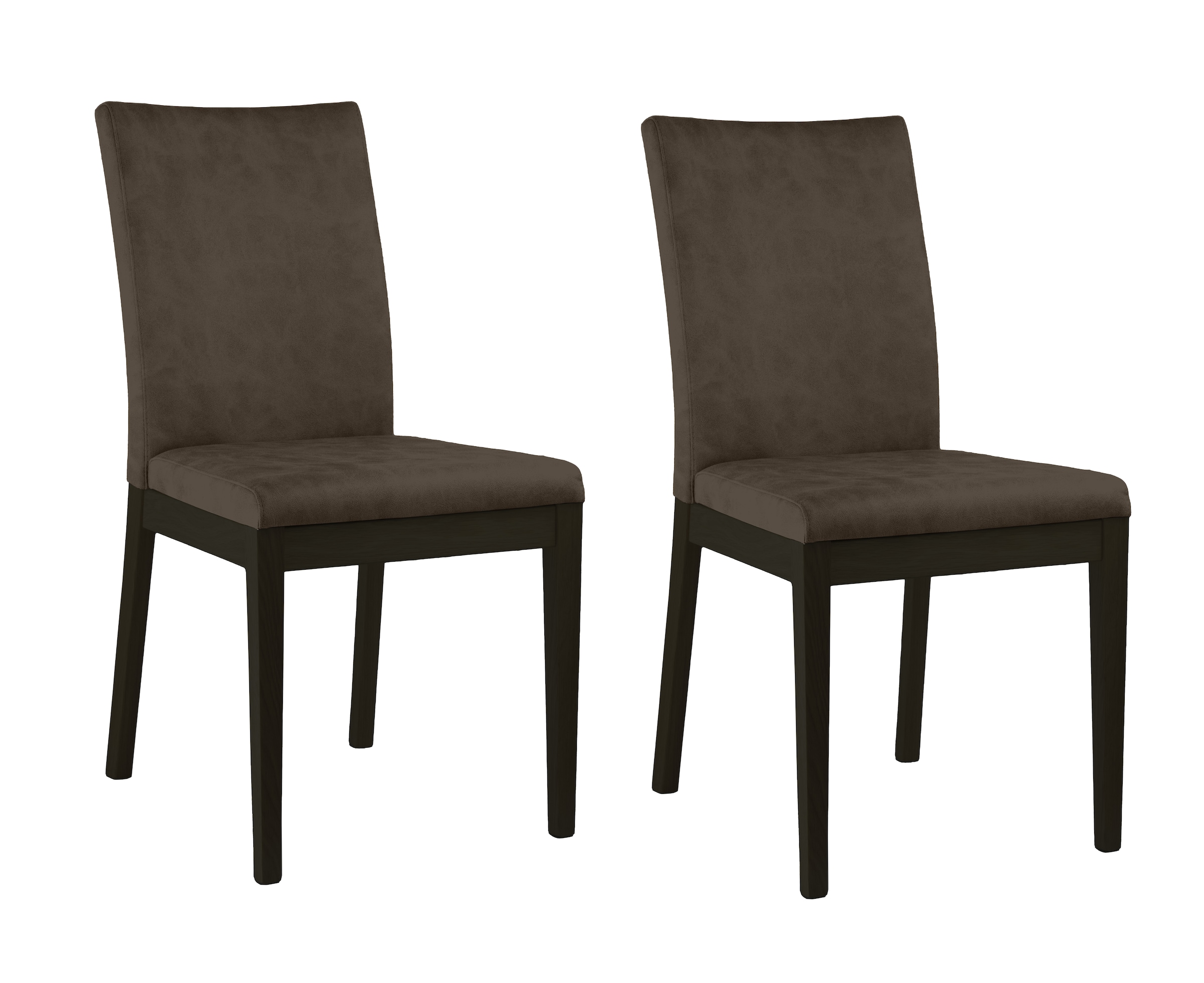 Home affaire 4-Fußstuhl »Dendres« (Set) 2 Stk. Microfaser Sitz und Ruecken günstig online kaufen