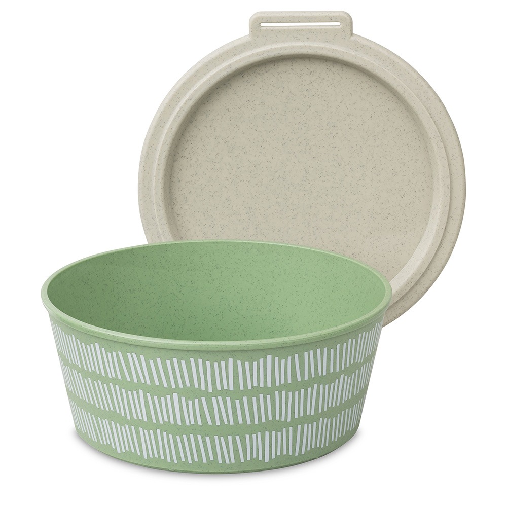 KOZIOL Aufbewahrungsschüssel »BLOMSTER BOX 1,3l LINE Schale 1,3l mit Deckel« 1 tlg.