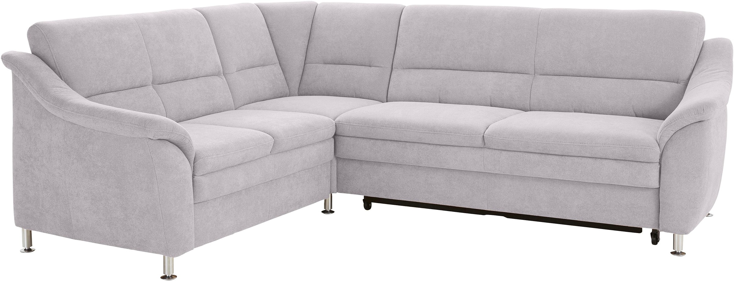 sit&more Ecksofa »Cardoso L-Form«, mit Federkern, wahlweise mit Bettfunktio günstig online kaufen