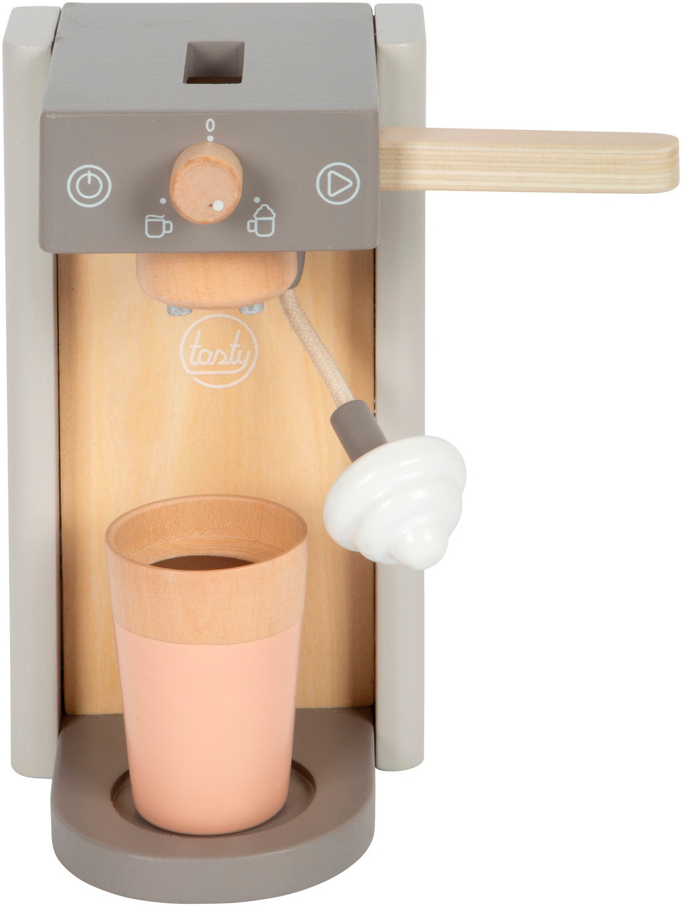 Small Foot Kinder-Kaffeemaschine »Kaffeemaschinen-Set, grau tasty«