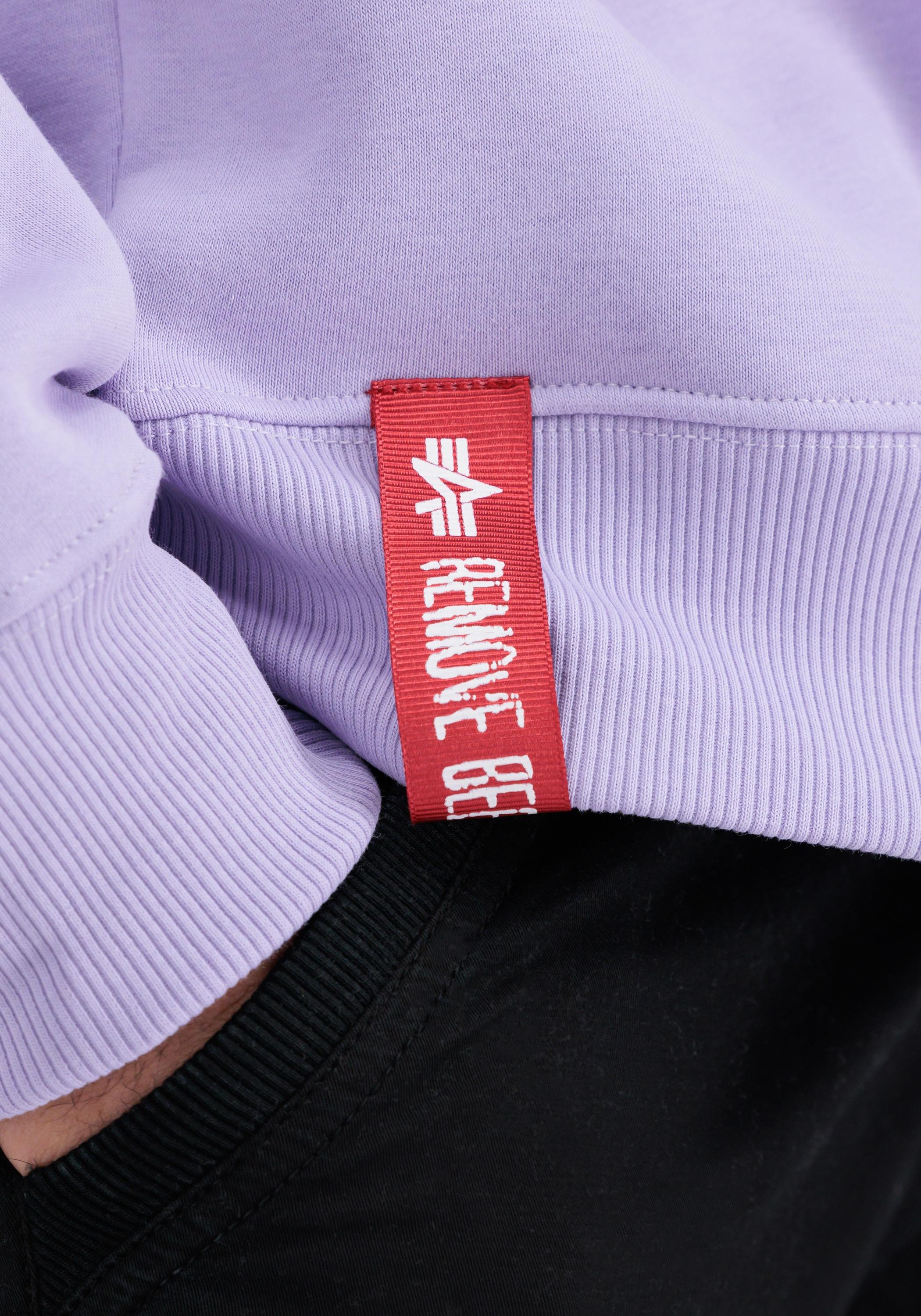 Alpha Industries Sweater »Alpha Industries Men - Sweatshirts Rainbow Refl. Label Sweater«