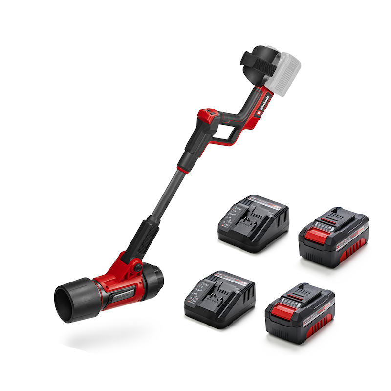 EINHELL Akku-Laubbläser »PROFESSIONAL GP-LB 36/270 Li E (2x4, 0 Ah)« mit Blasaufsatz, 2x Akku 18V 4, 0Ah und 2x Ladegerät PXC Starter Kit C1...