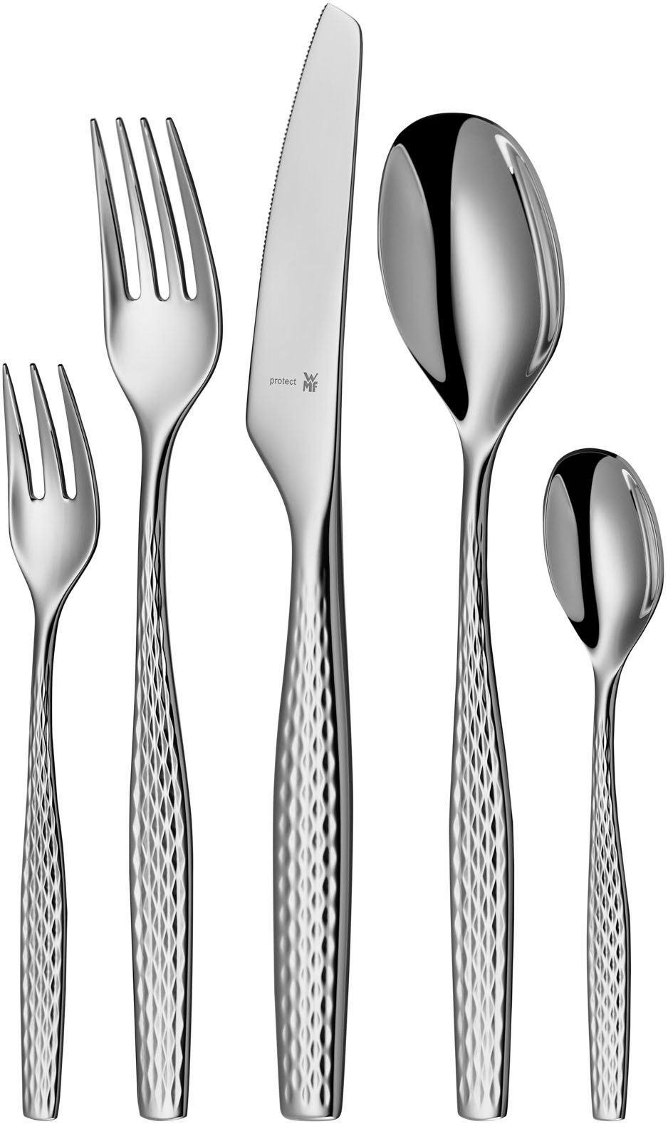 WMF Besteck-Set »Sentic«, (Set, 30 tlg.), ergonomisch, Cromargan protect günstig online kaufen
