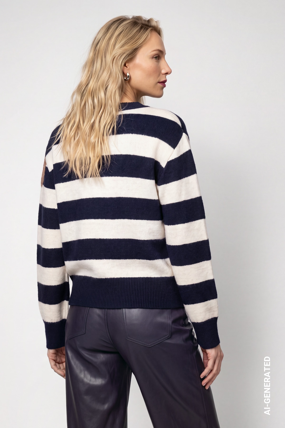 Monari Strickpullover »Pullover Ringel + Leo« Regular fit mit Streifenmuster