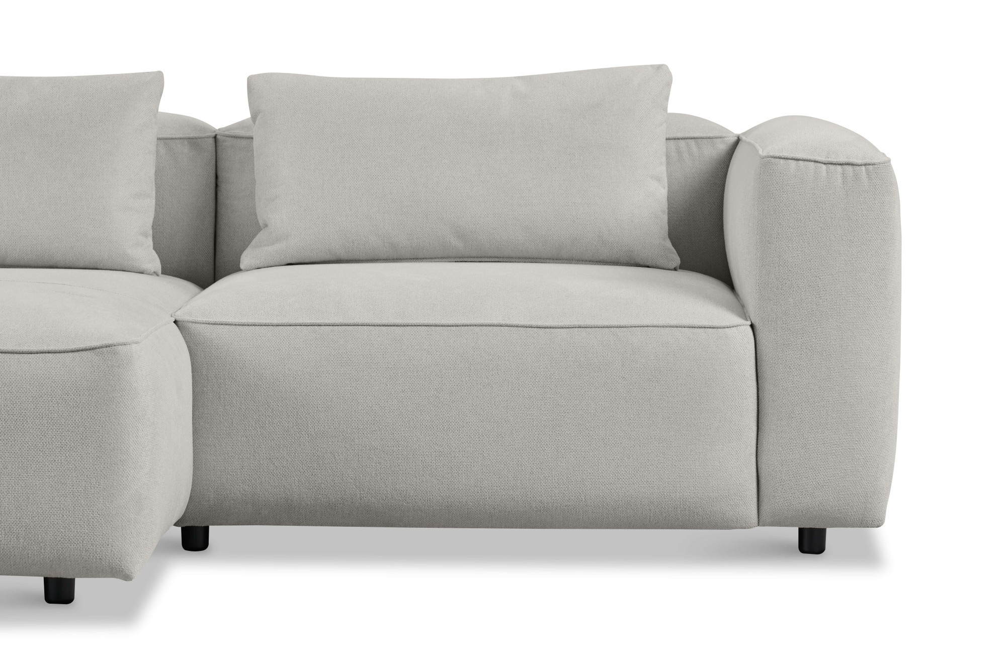 andas Ecksofa »Tvinnet«, Breite 228 cm, extra tiefe Sitzfläche, kubisches Sitzvergnügen