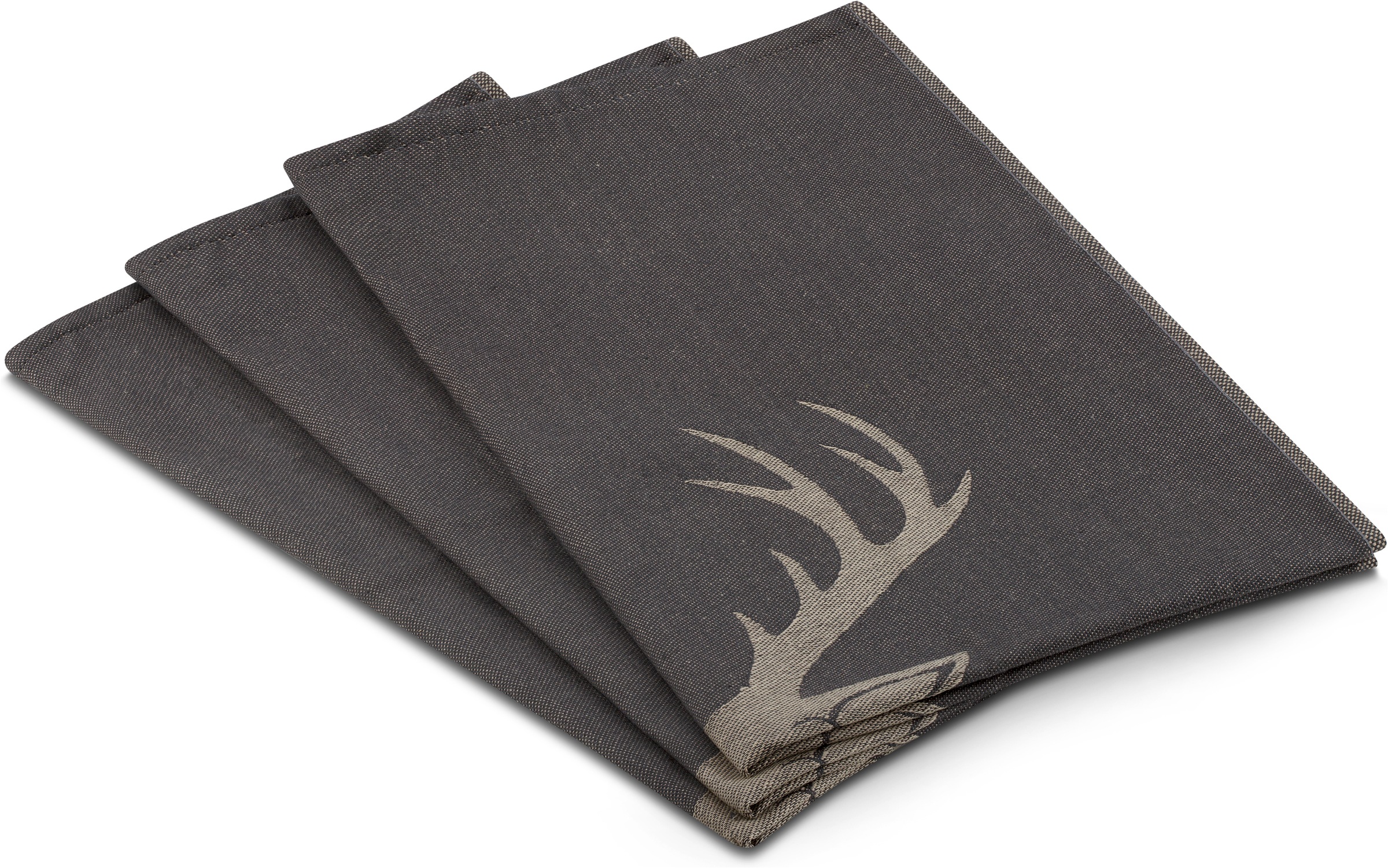 ROSS Geschirrtuch »Hirsch 3er-Pack«