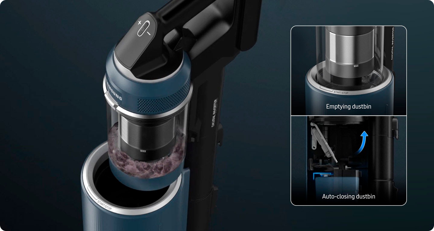 Samsung Akku-Handstaubsauger »VS20B95B43N/WD, BESPOKE Jet Plus Akku+ CompleteClean«