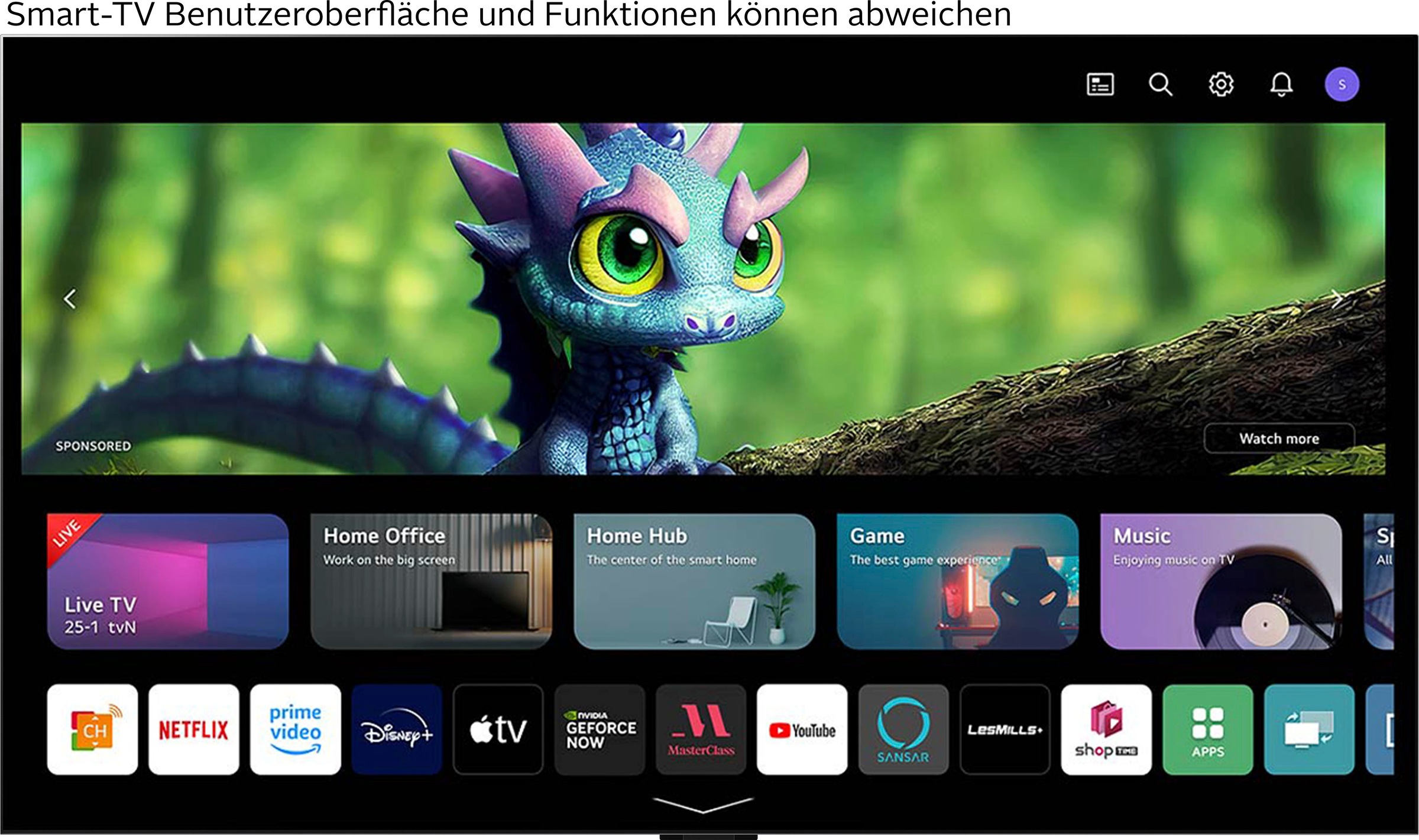 LG OLED-Fernseher »OLED83G39LA«, 4K Ultra HD, Smart-TV, OLED evo, α9 Gen6 4K AI-Prozessor, Brightness Booster Max