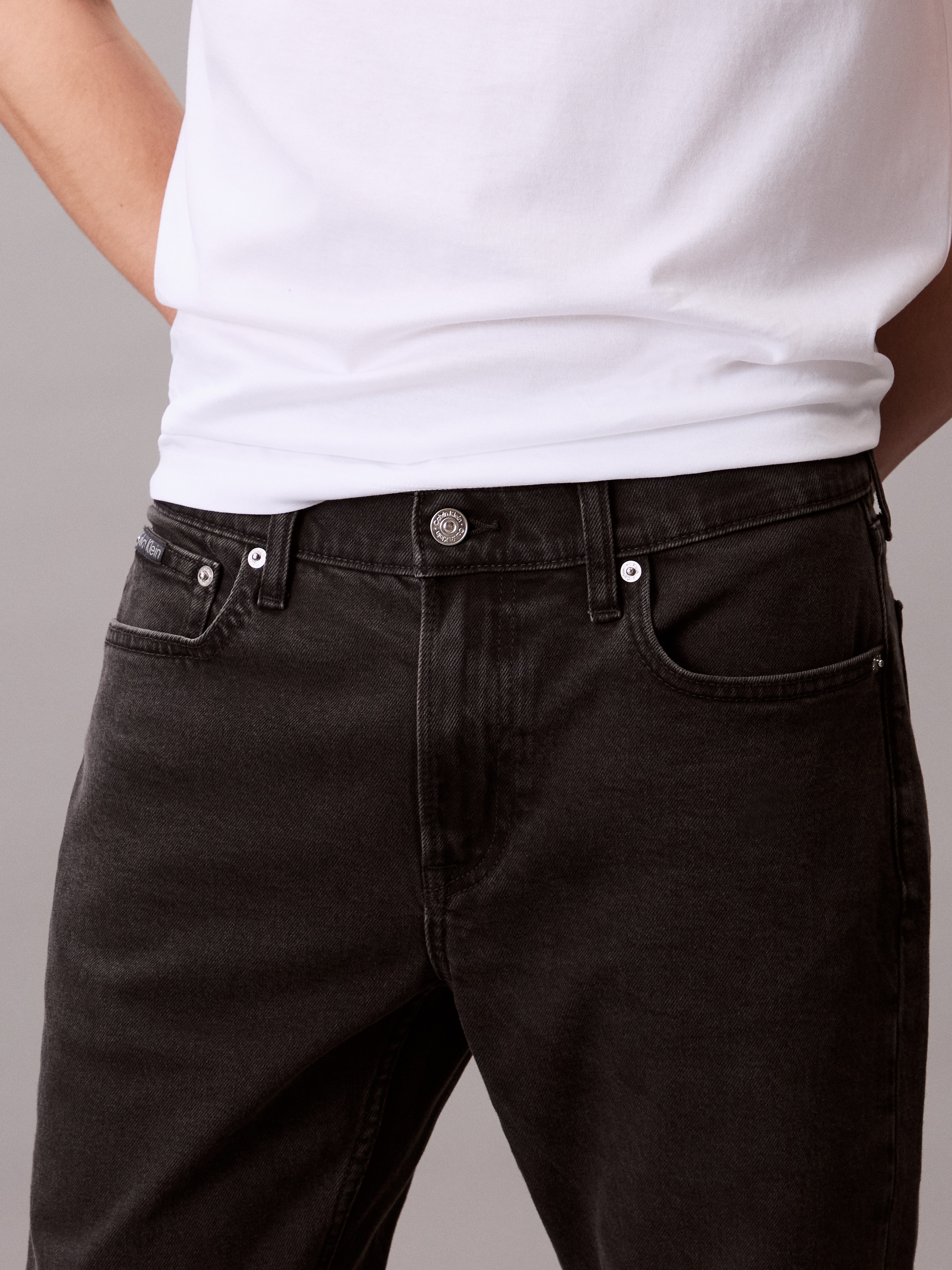 Calvin Klein Jeans Slim-fit-Jeans »SLIM TAPER«, mit Markenlabel