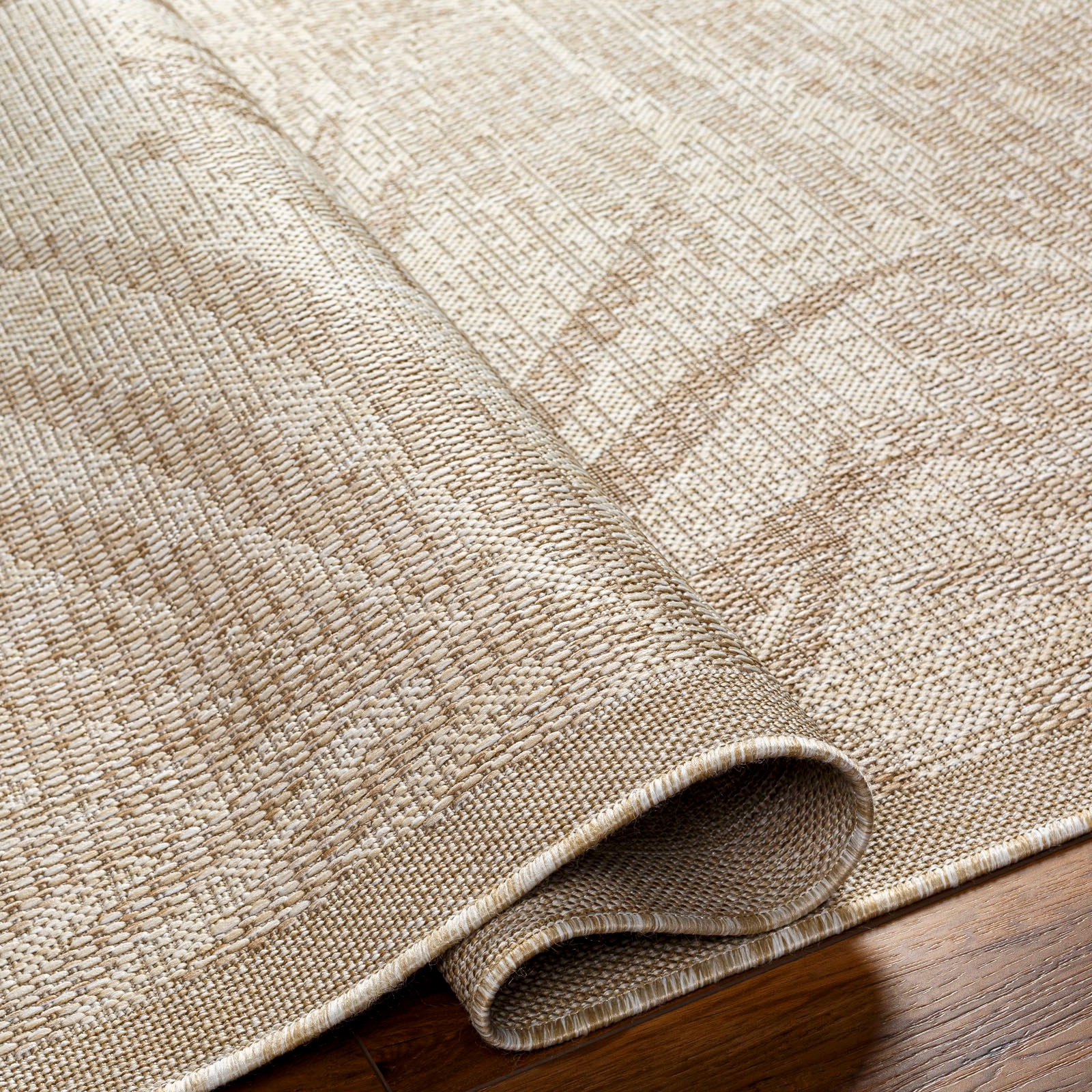 Livabliss Teppich »LINZ«, rechteckig, 4 mm Höhe, Teppich In- /Outdoor Boho Jute-Optik, Balkon, Terrasse, Garten, Beige
