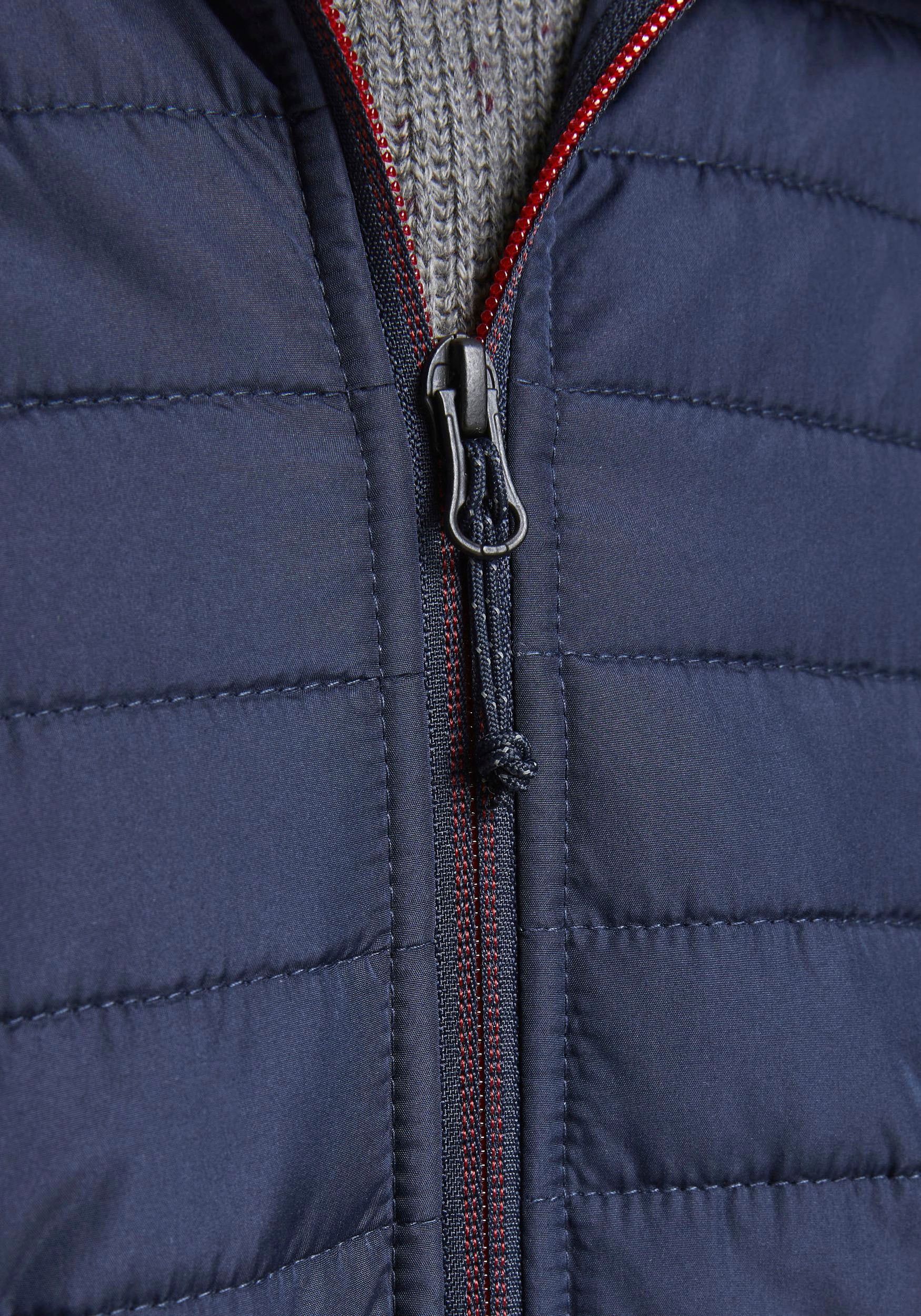 Jack & Jones Steppjacke »JJEMULTI mit Kapuze und Futter«, mit Kapuze, unifarben, modisch, regular fit, Polyester