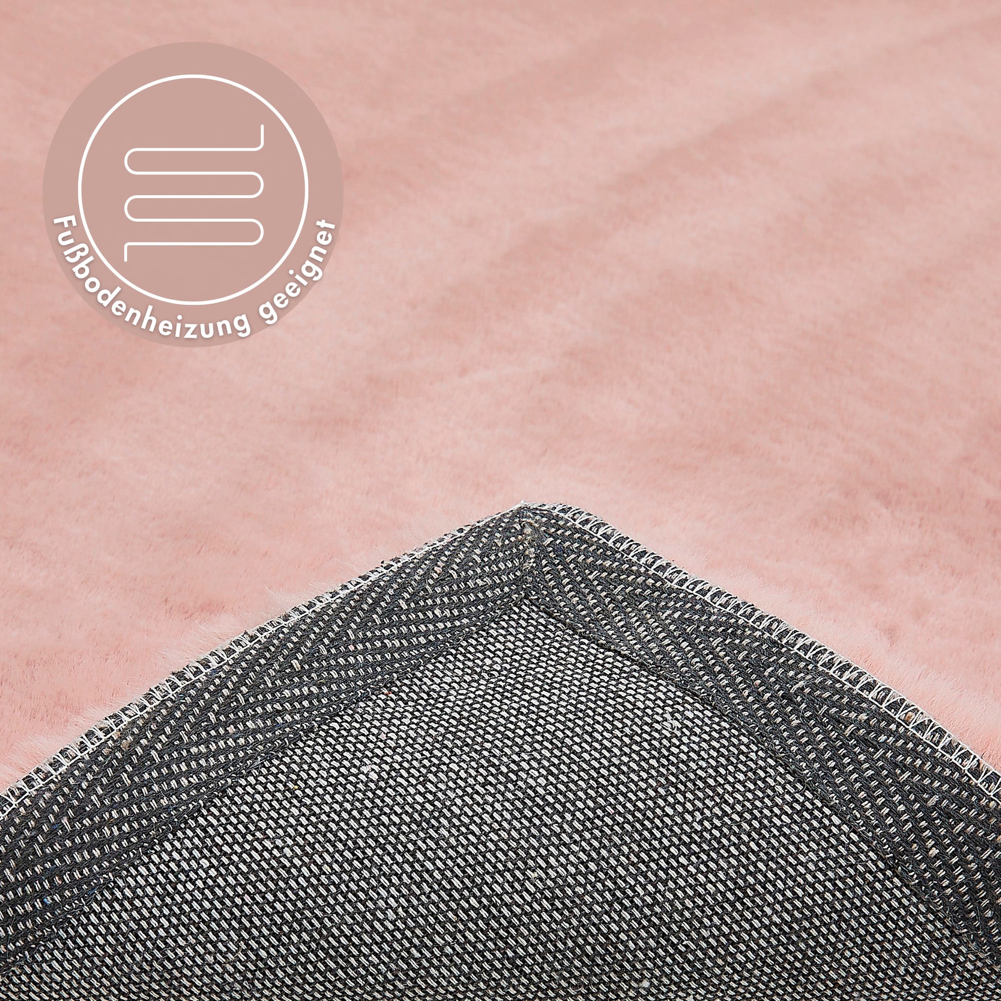 LUXOR living Fellteppich »Novara«, rechteckig, 30 mm Höhe, Kunstfell, Kaninchenfell-Haptik, besonders weicher Hochflor