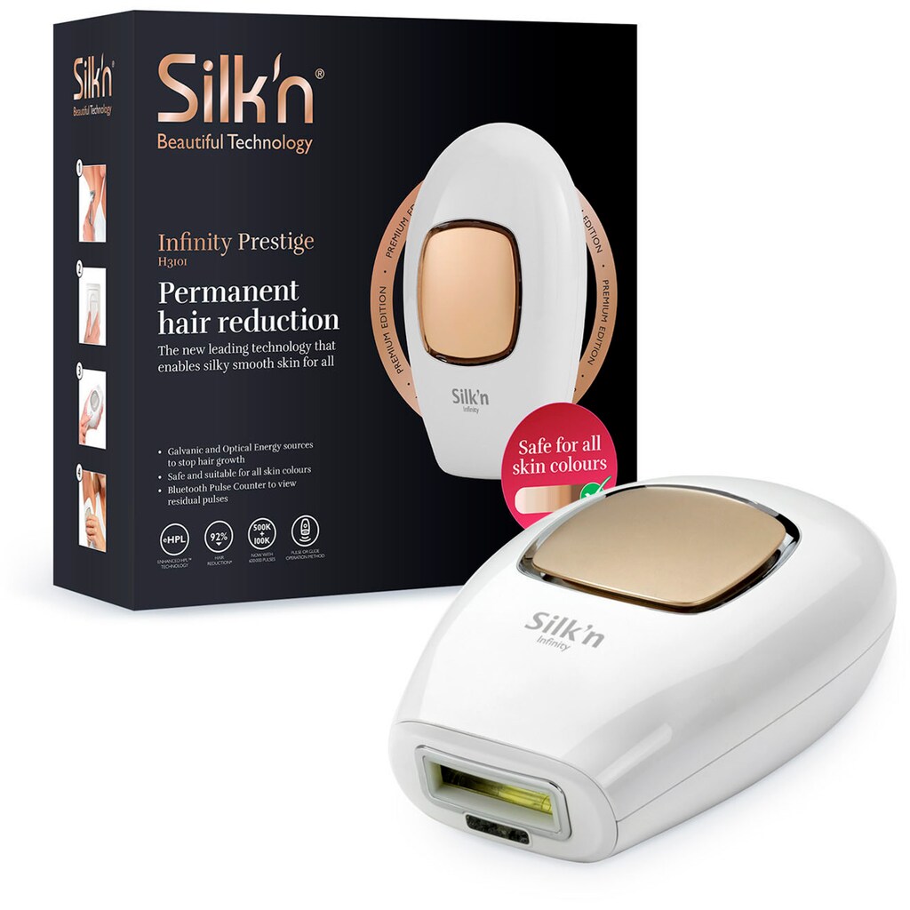 Silk'n IPL-Haarentferner »Infinity Prestige«, 600.000 Lichtimpulse