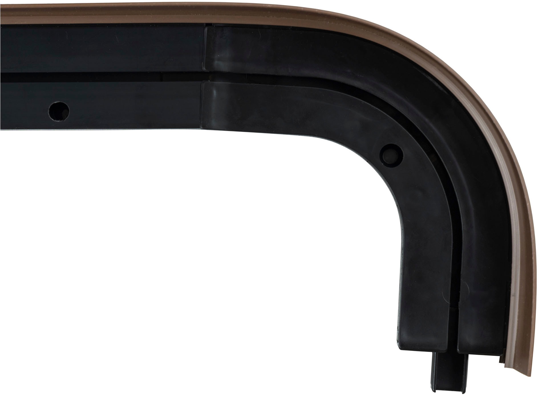 SN DECO GROUP Gardinenschiene »SH1 mit Blende 7,5 cm«, 1 läufig-läufig, Fixmaß, mit Blende 7,5 cm