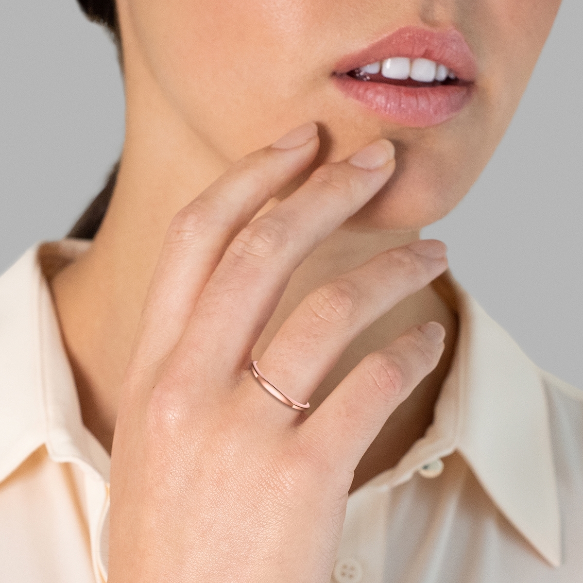 Glanzstücke München Fingerring »GSM303«, (1 tlg.), aus Sterling Silber