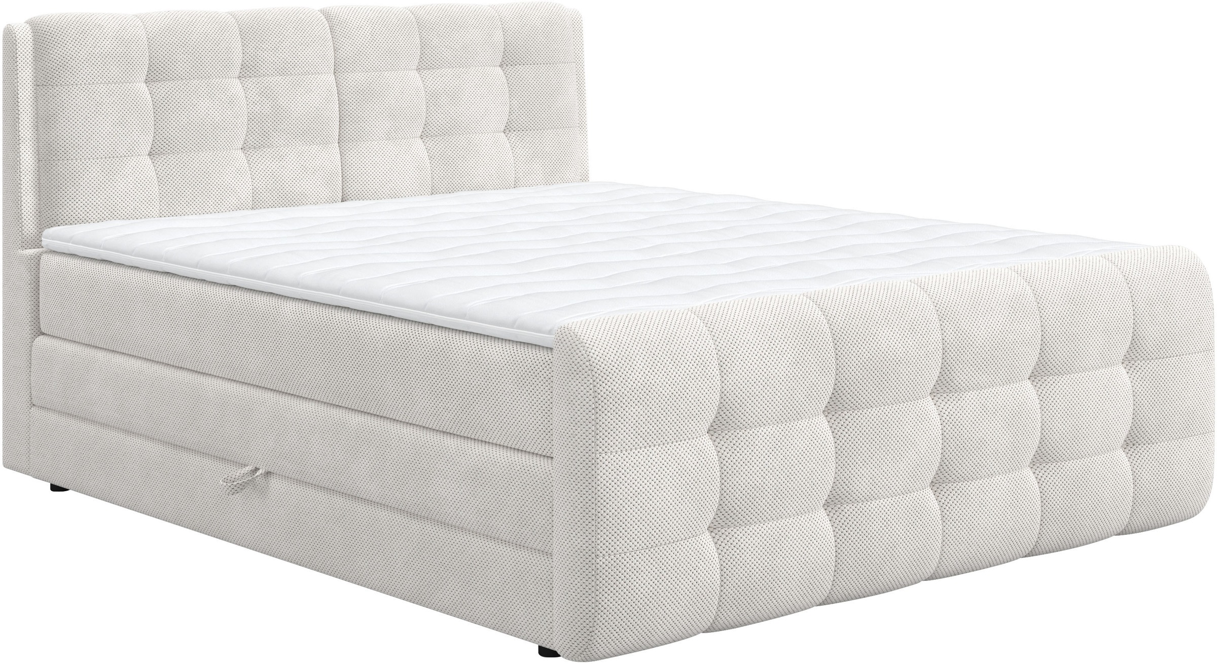 COTTA Boxspringbett »Fort mit Bettkasten, inkl. Topper«, erhältlich in verschiedenen Breiten (160cm, 180cm & 200cm)