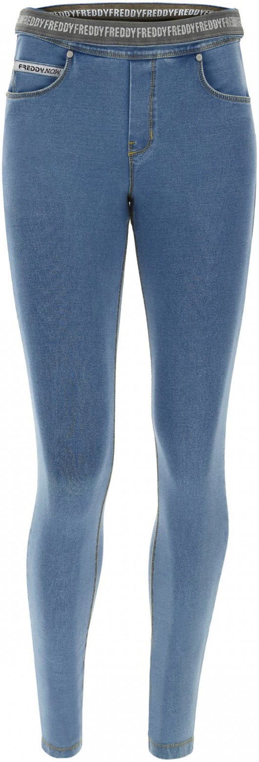 Freddy Shapingleggings »NOW SKINNY YOGA«, mit Lifting & Shaping Effekt und Umschlagbund