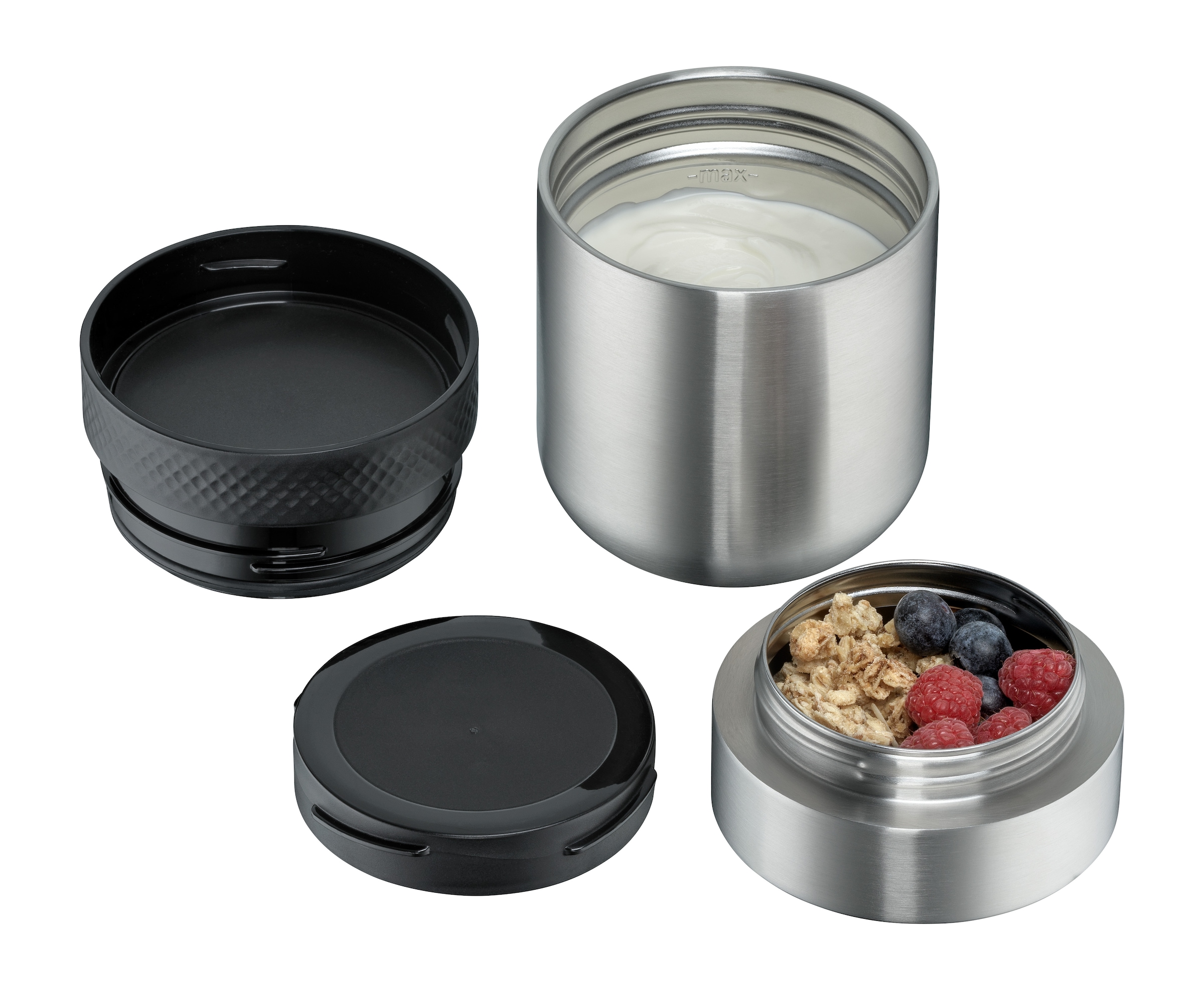 WMF Thermobehälter »My2Go«, (Set, 2 tlg.), 300 ml (12h kalt, 6h warm) + 200 ml
