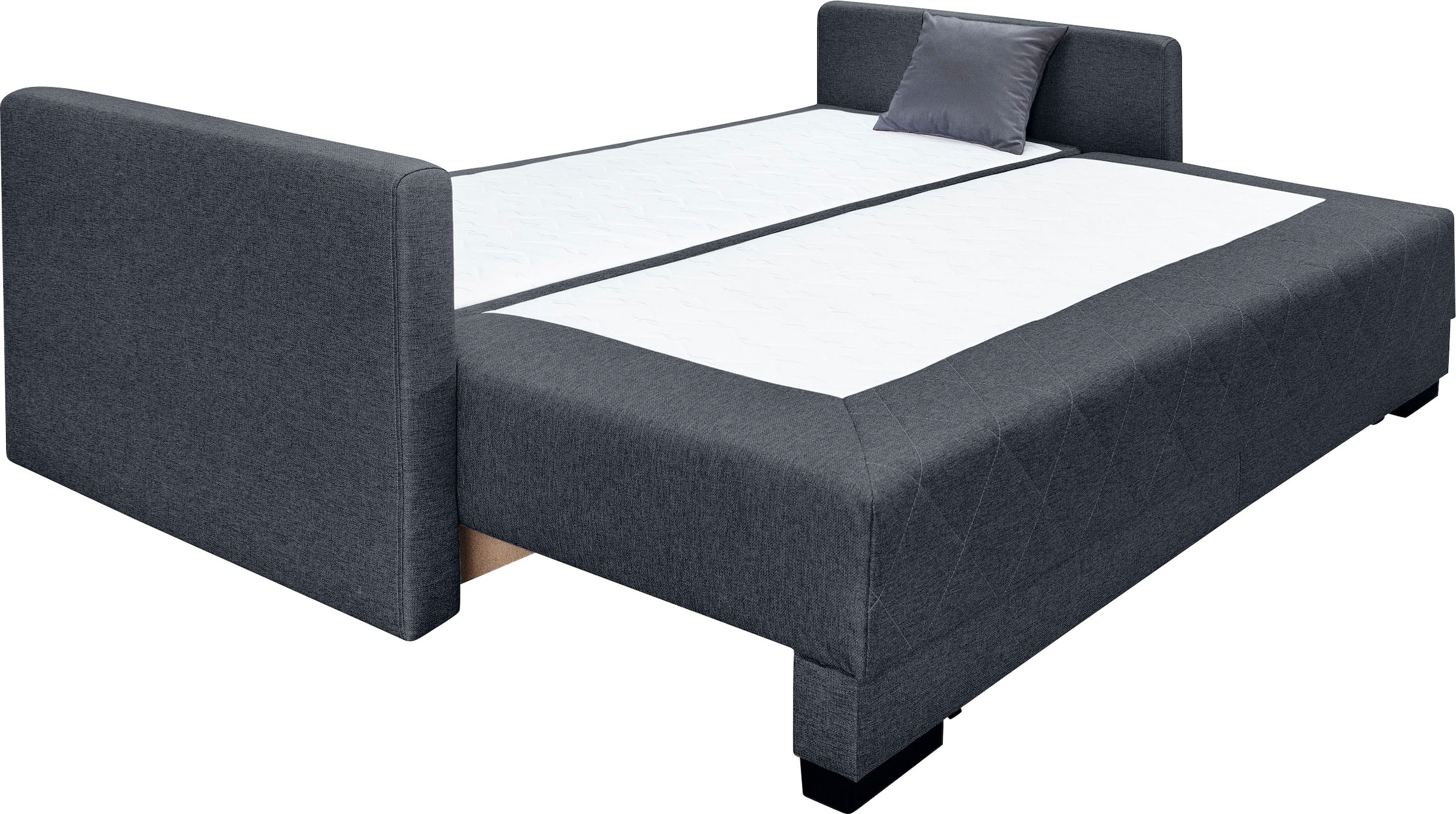 INOSIGN Schlafsofa »Potsdam«, mit Boxspringaufbau, Bettfunktion & Bettkasten, Dauerschlafsofa