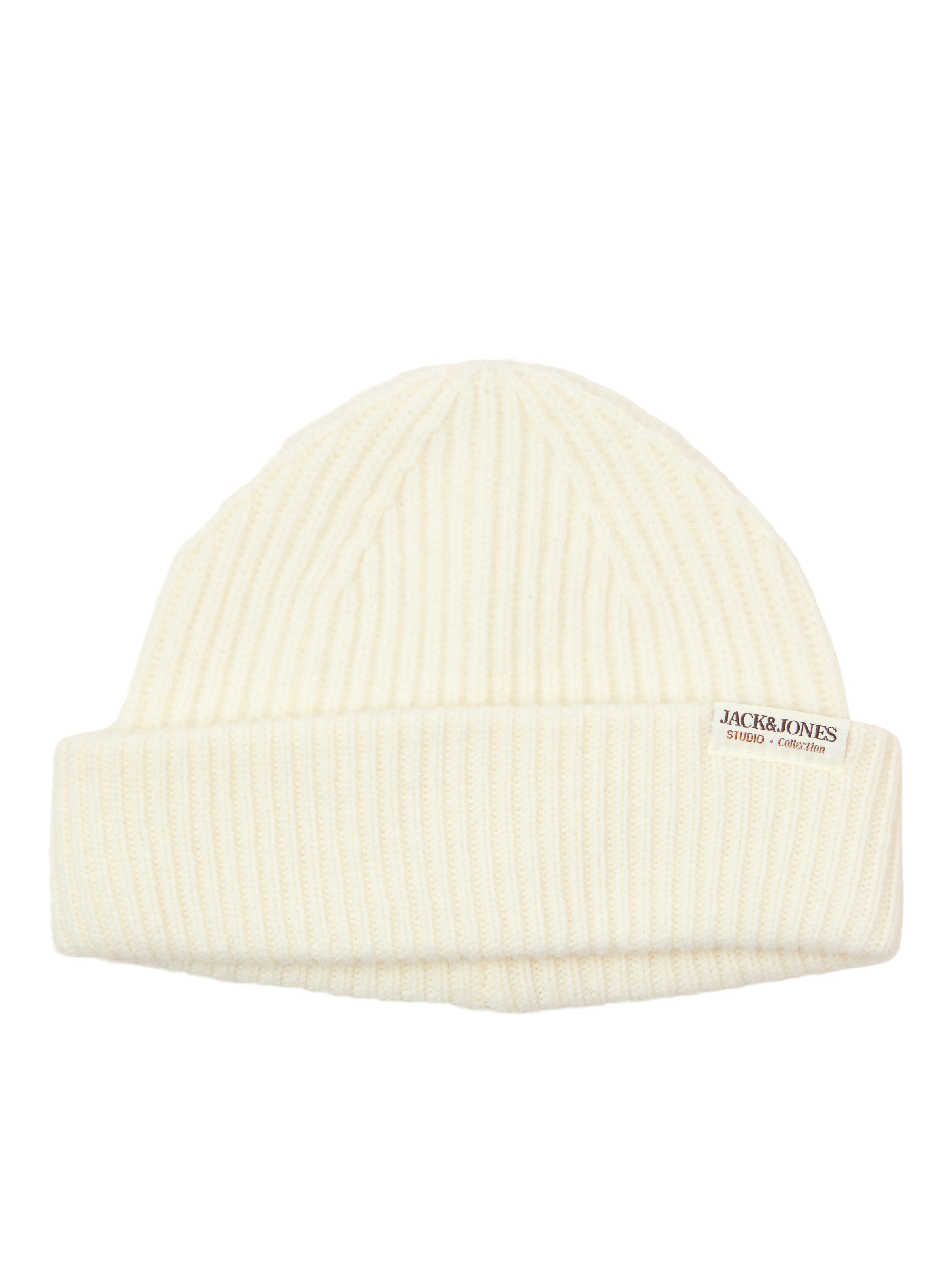 JACK & JONES Beanie »JACPREM WOOL BEANIE NOOS« Antique White