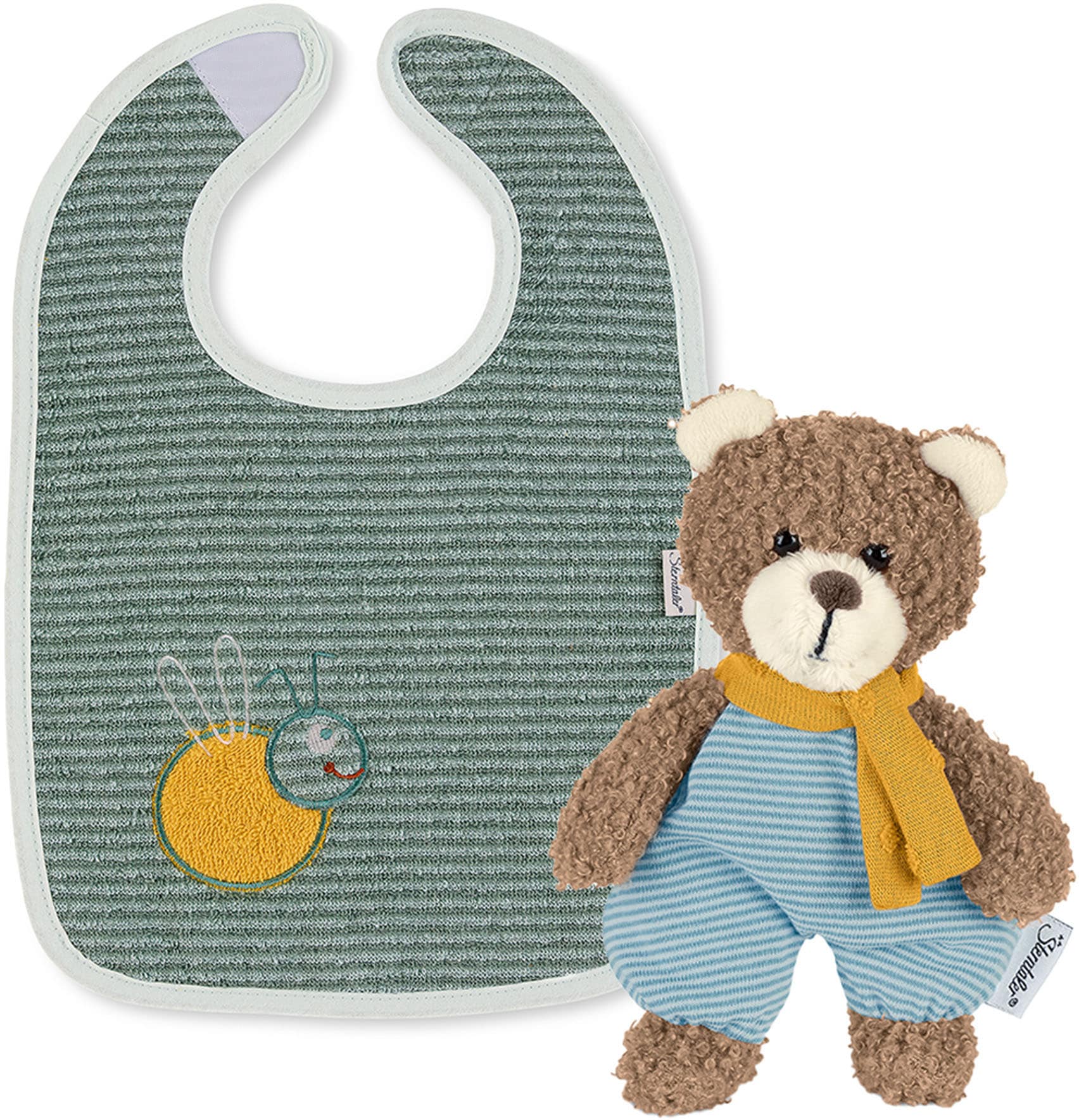 Sterntaler® Kuscheltier »Geschenk-Set Ben«, mit Lätzchen