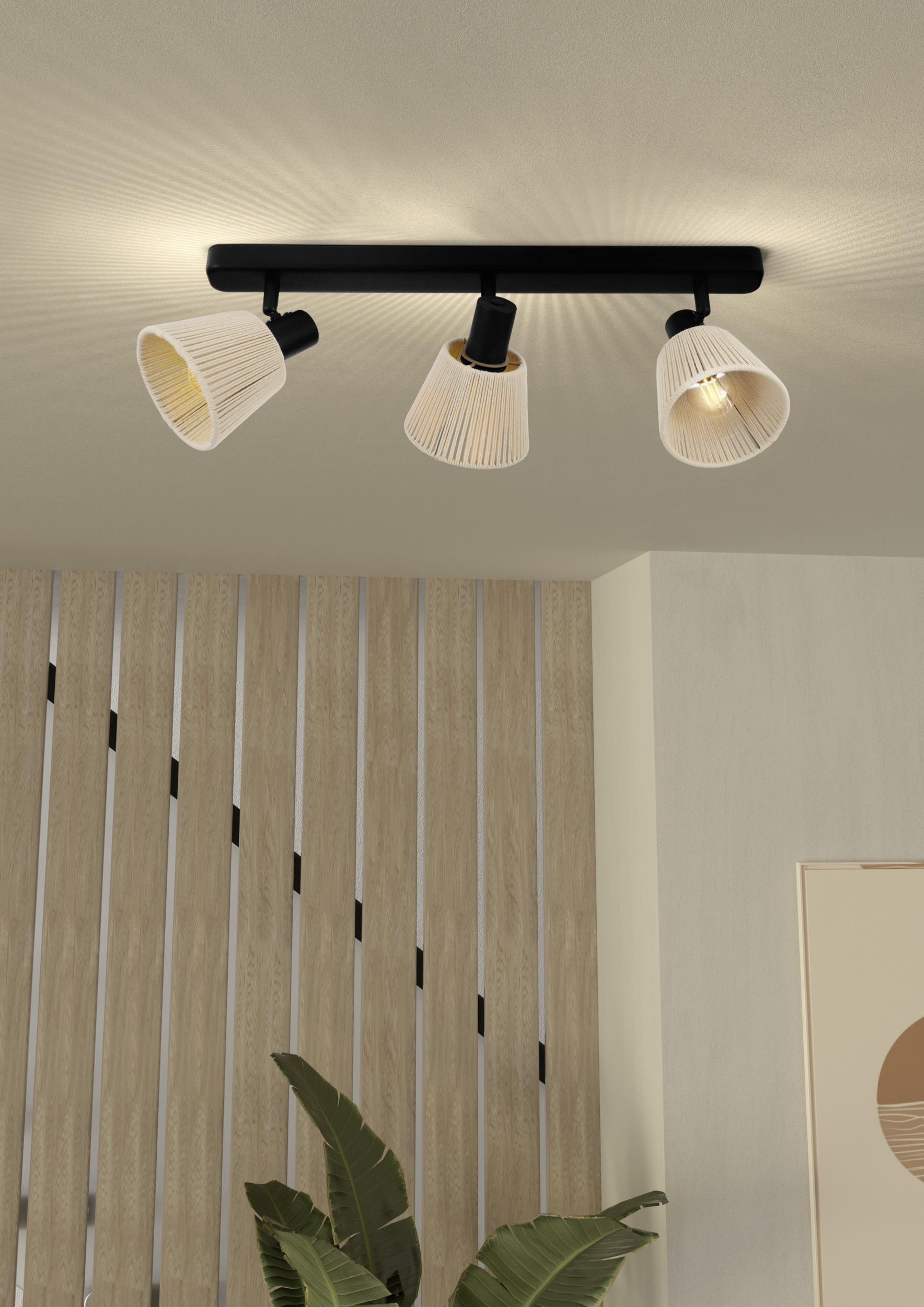 EGLO Deckenspot »SEAGARD Spotlampe - Stahl - E14 - 3X40W - IP20« E14 1 Stk. günstig online kaufen