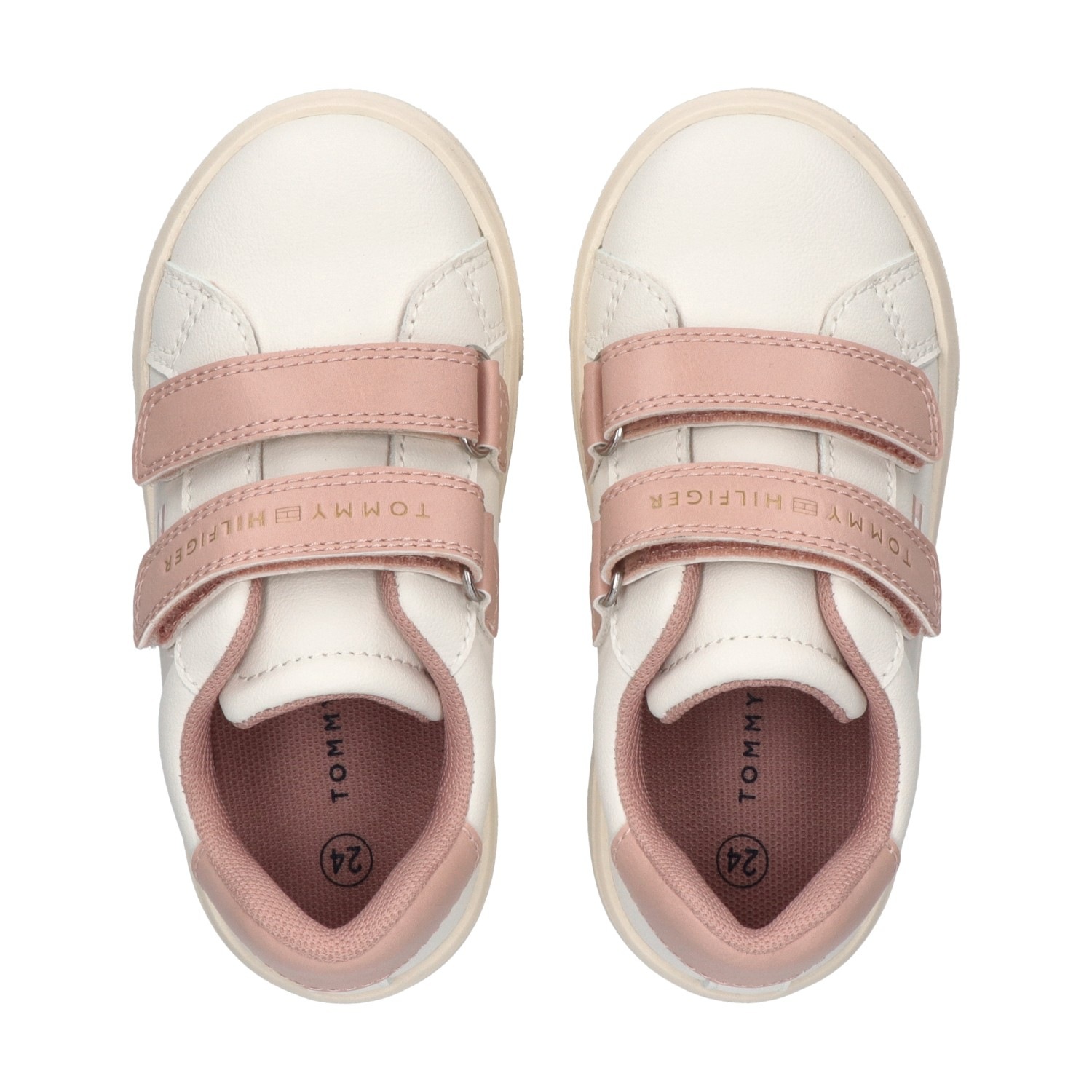 Tommy Hilfiger Sneaker  Freizeitschuh, Halbschuh, Klettschuh mit Kontrastbesatz