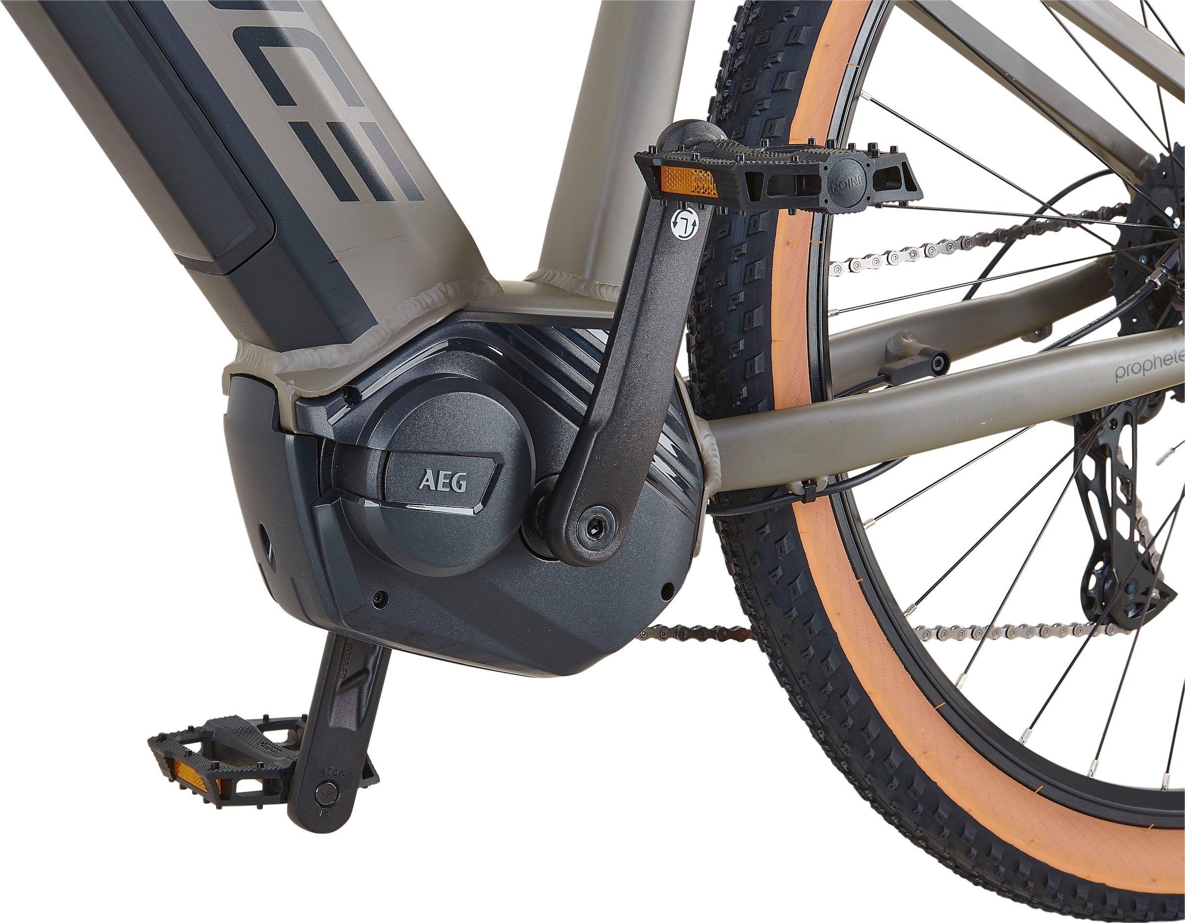 Prophete E-Bike »Dice 3.0«, 10 Gang, Shimano, Cues, Mittelmotor 250 W