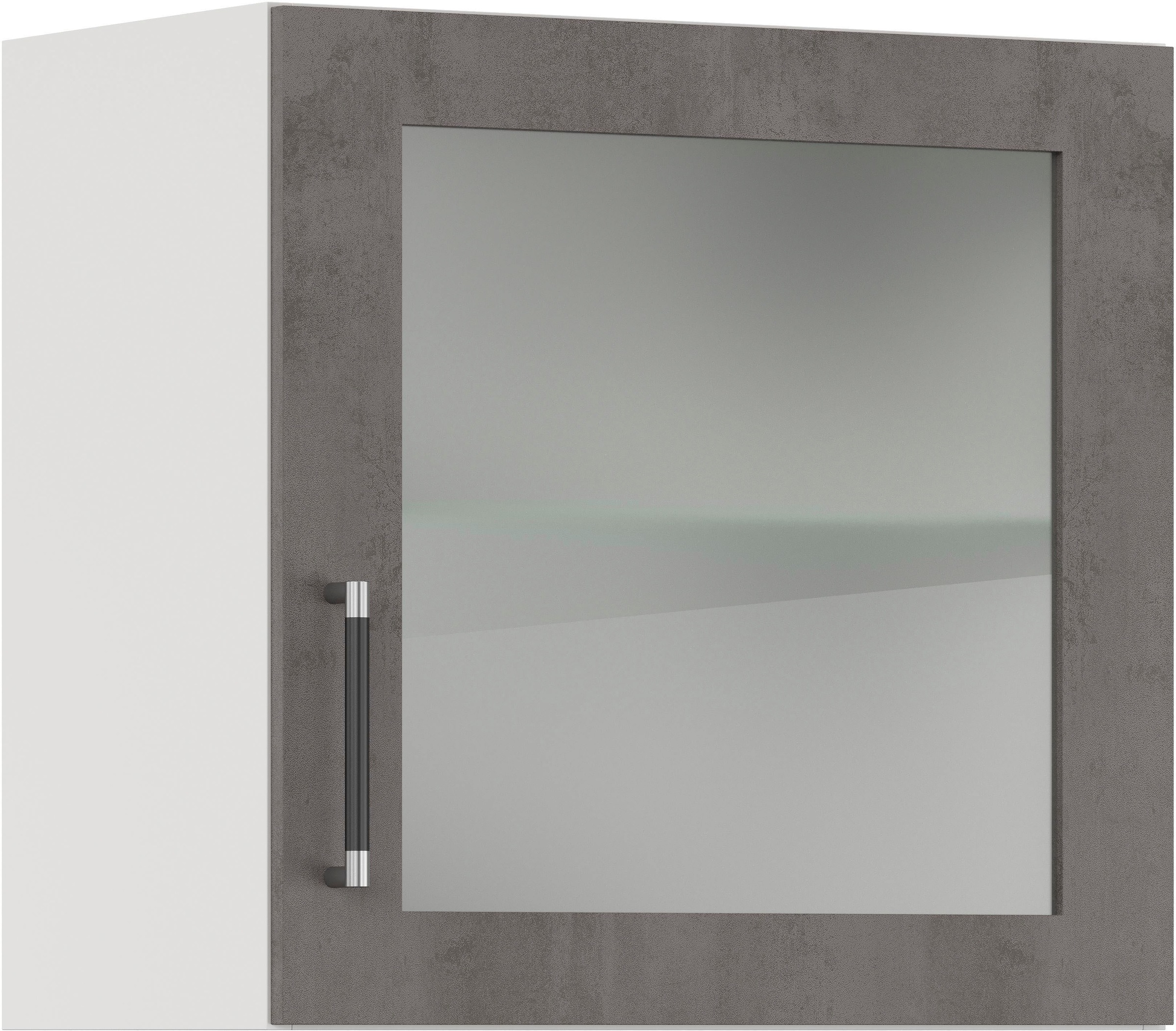 IMPULS KÜCHEN Glashängeschrank »"Prag", Breite/Höhe: 50 oder 60/57,9 cm« vo günstig online kaufen