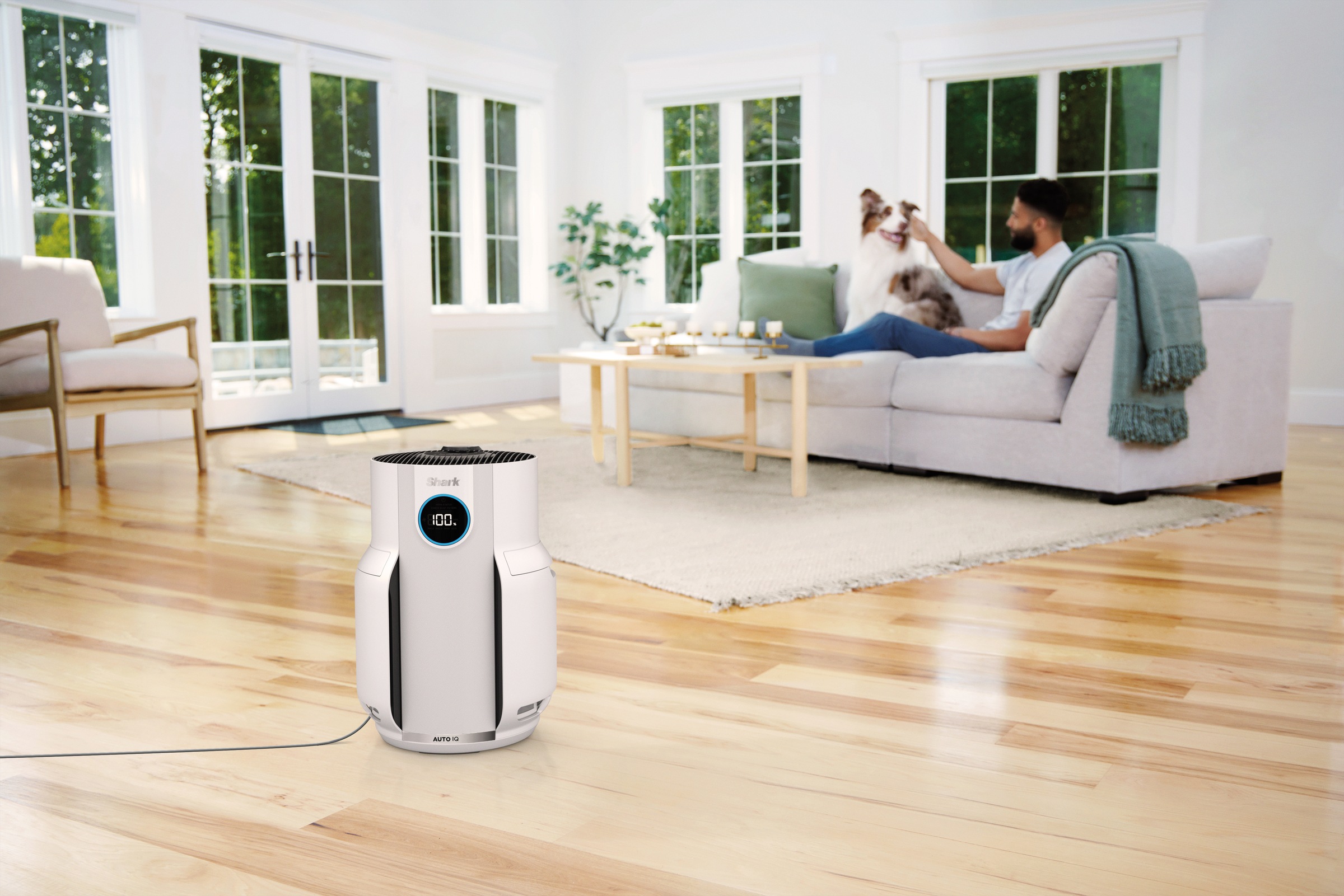 Shark Luftreiniger »HP150EU NeverChange - bis zu 5 Jahre kein Filteraustausch«, für 60 m² Räume, für kraftvolle Reinigung, ideal für Allergiker, Familien & Haustiere