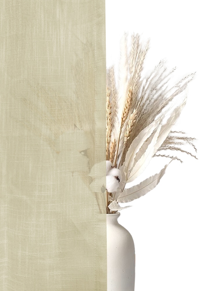 andas Gardine »Tursik«, (1 St.), Blickdicht, Leinenlook, Polyester