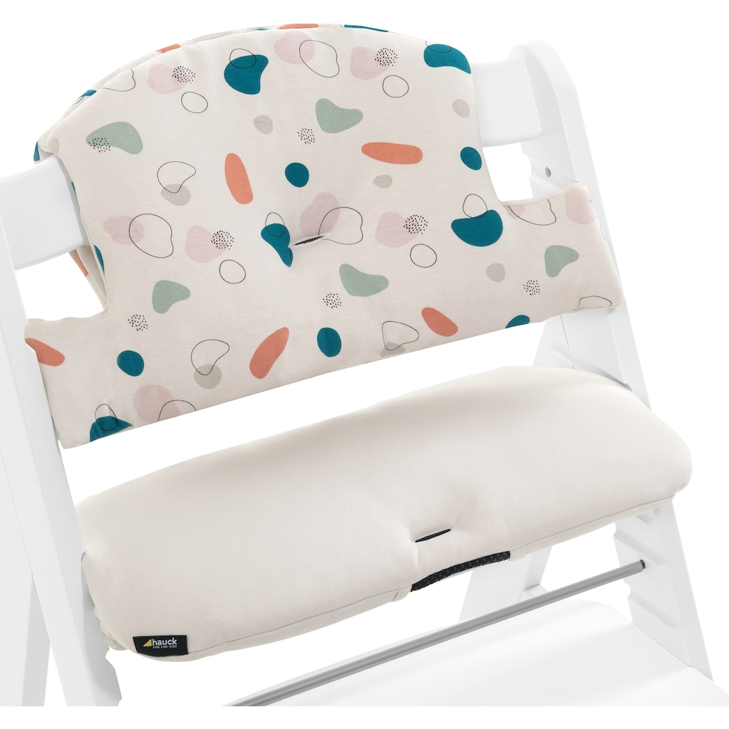 Hauck Kinder-Sitzauflage »Select, Jersey Organic«, passend für den ALPHA+ Holzhochstuhl und weitere Modelle