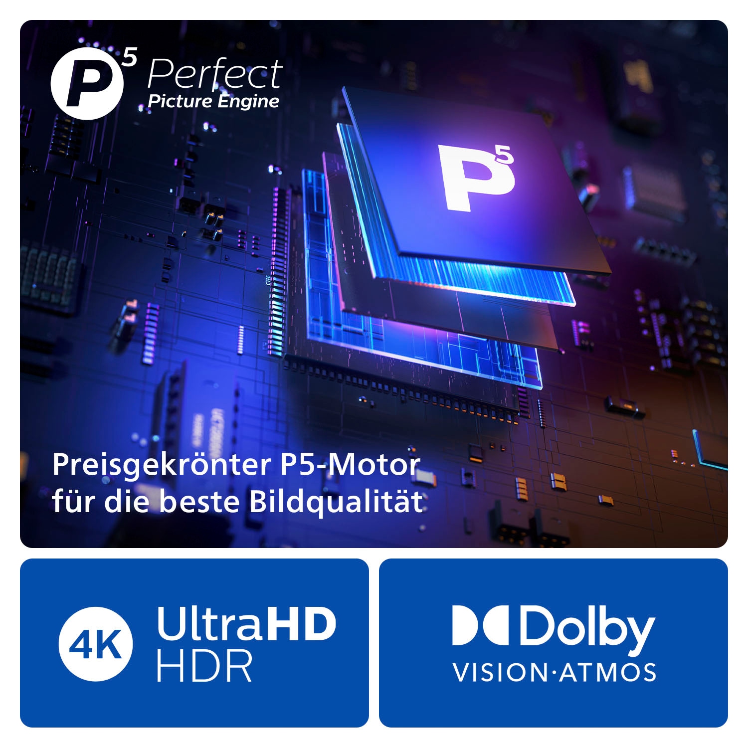 Philips LED-Fernseher »50PUS8909/12«, 4K Ultra HD, Smart-TV