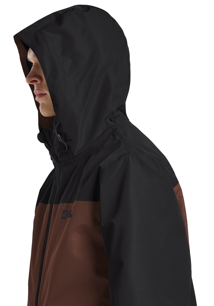 Jack Wolfskin 3-in-1-Funktionsjacke »TAUBENBERG 3IN1 JKT M«, mit Kapuze