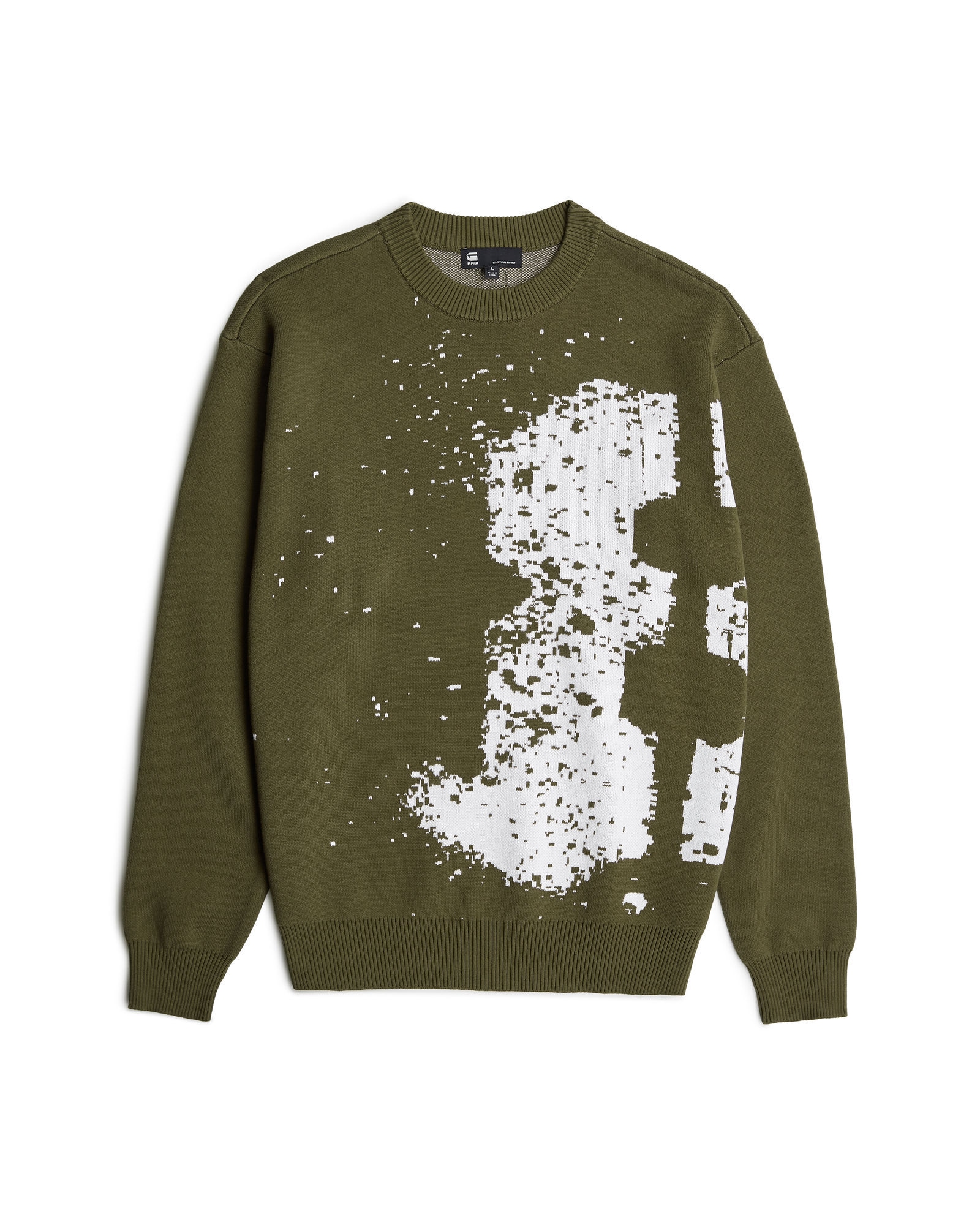 G-STAR Longpullover »Sprayed 89 Relaxed Knit«