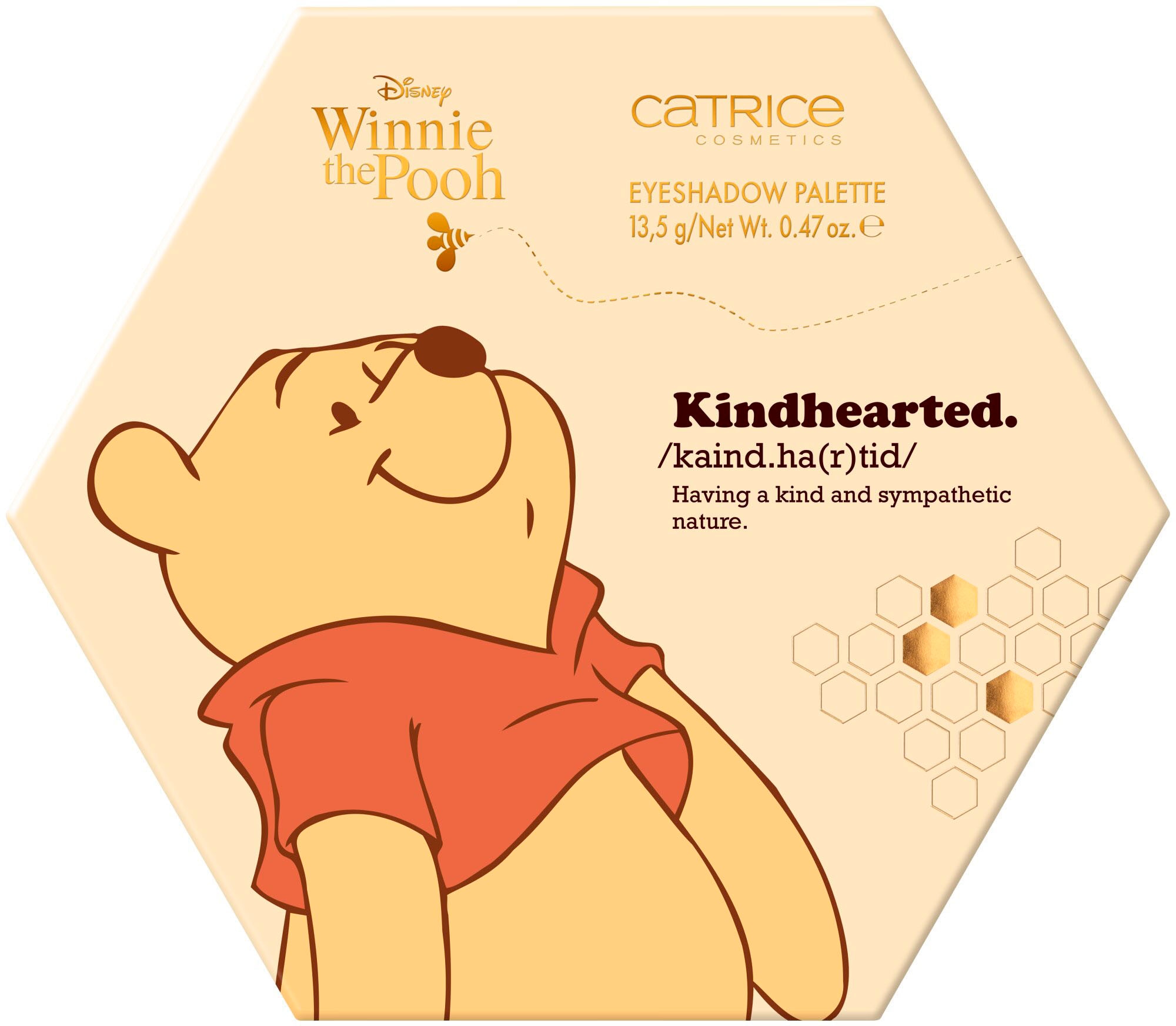 Catrice Lidschatten-Palette »Disney Winnie the Pooh Eyeshadow Palette«, Augen-Make-Up mit 15 abgestimmten Shades