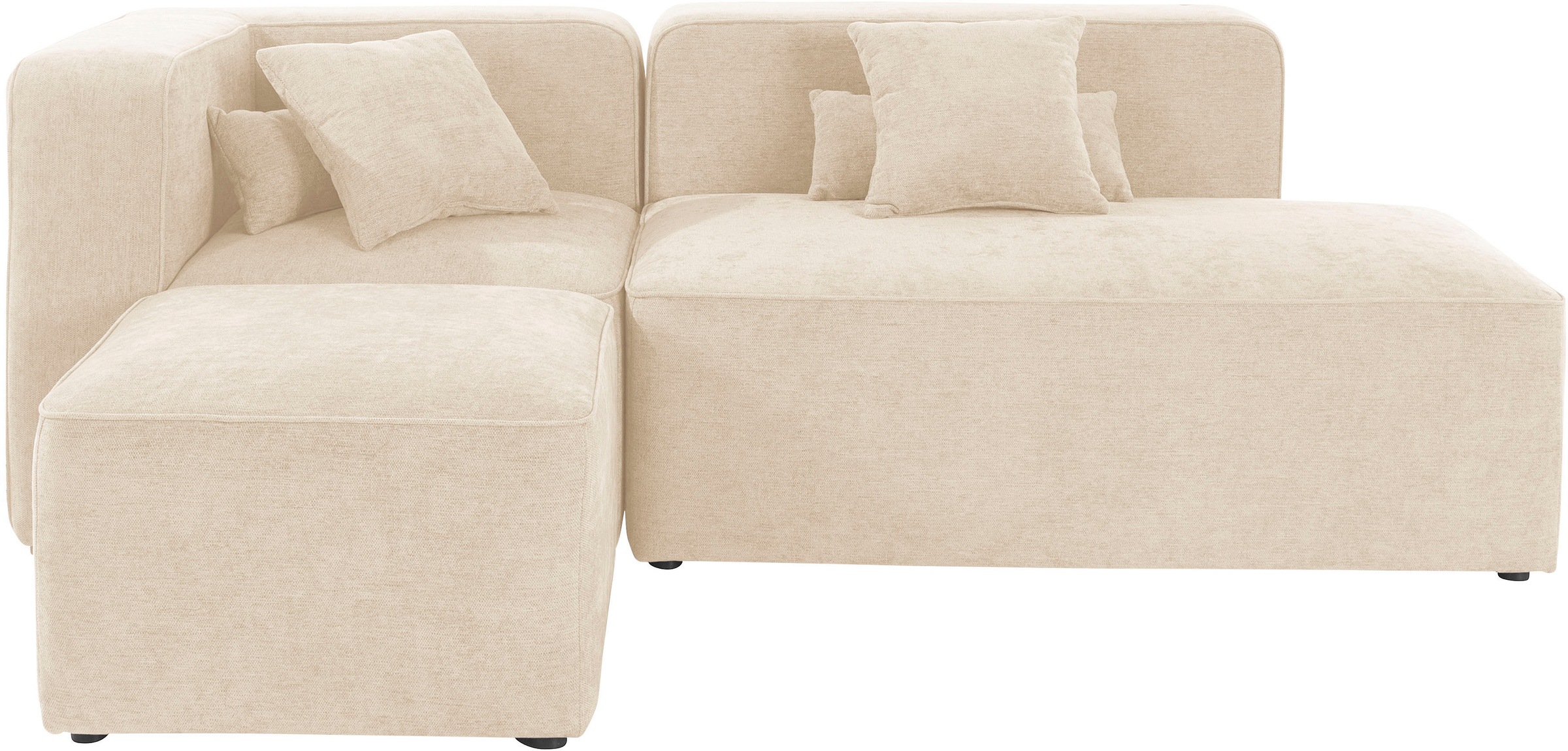 Home affaire Ecksofa »Sundstrup L-Form« Modulserie, individuelle Zusammenstellung