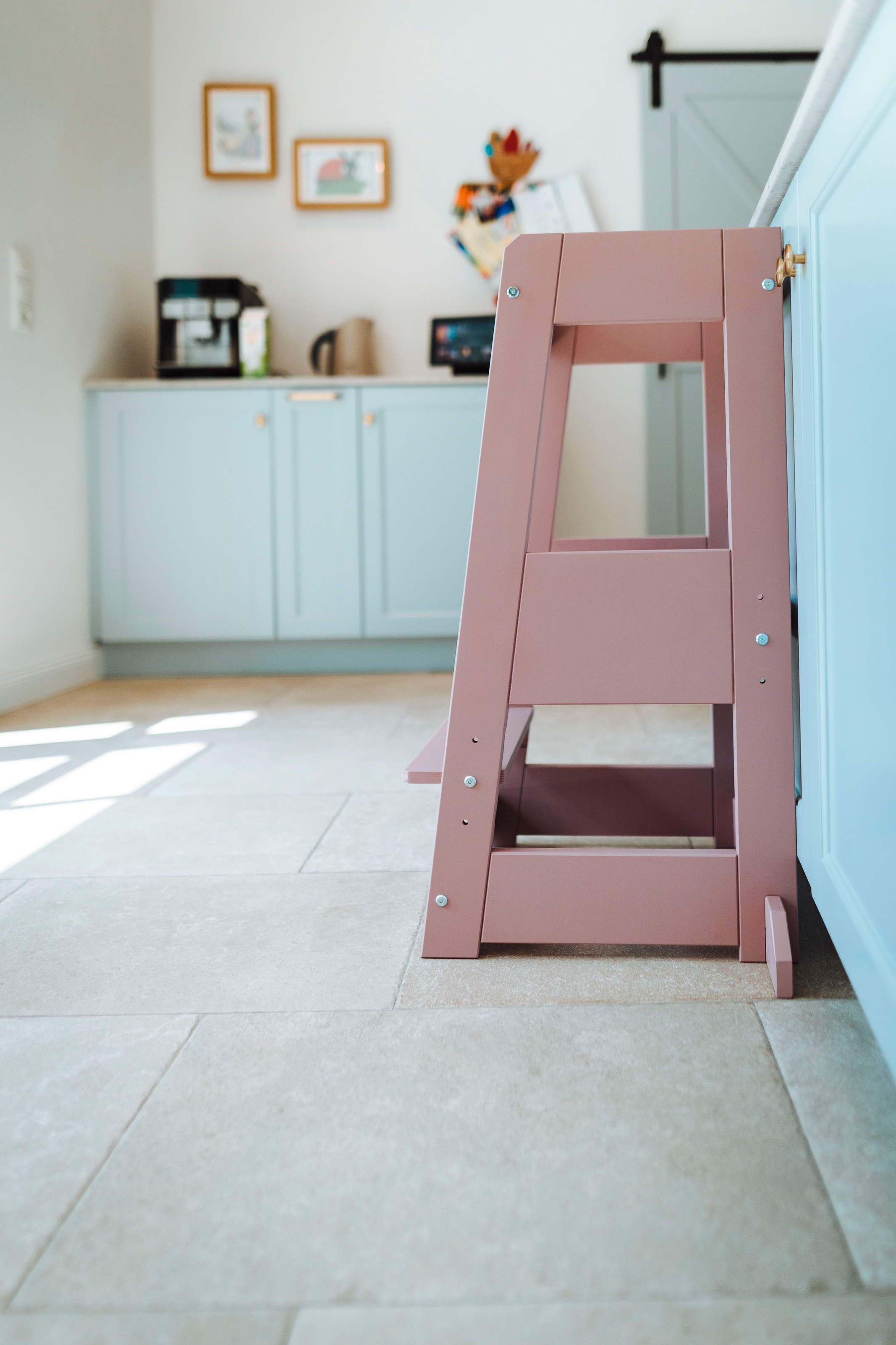 tiSsi® Stehhilfe »Lernturm Felix, oriental rose«, Made in Europe