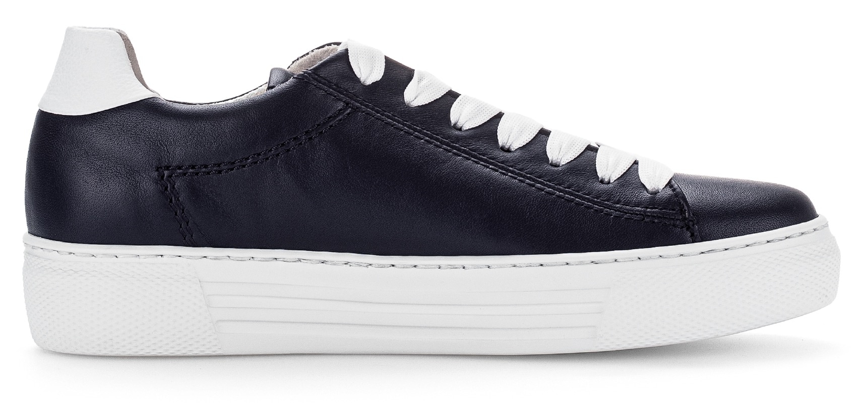 Gabor Plateausneaker »FLORENZ«, Freizeitschuh, Halbschuh, Schnürschuh mit Fußbett, G-Weite