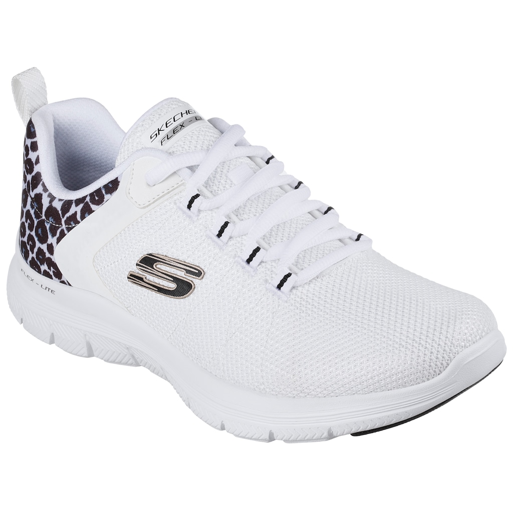 Skechers Sneaker »FLEX APPEAL 4.0 - WILD BALLAD«, in veganer Verarbeitung, Freizeitschuh, Halbschuh, Schnürschuh