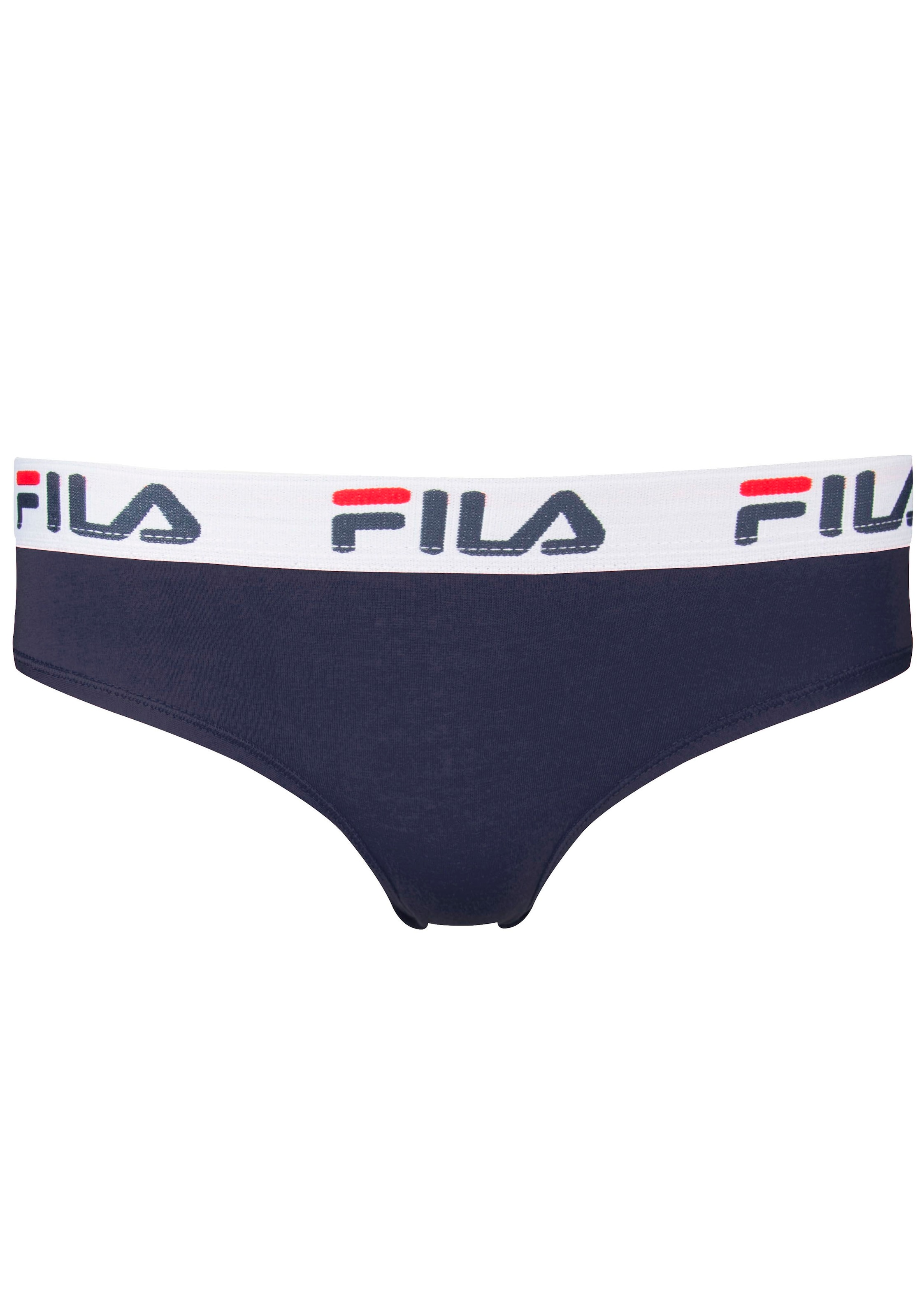 Fila Slip »WOMAN BRIEF«, (3er Pack), mit elastischem Logobund