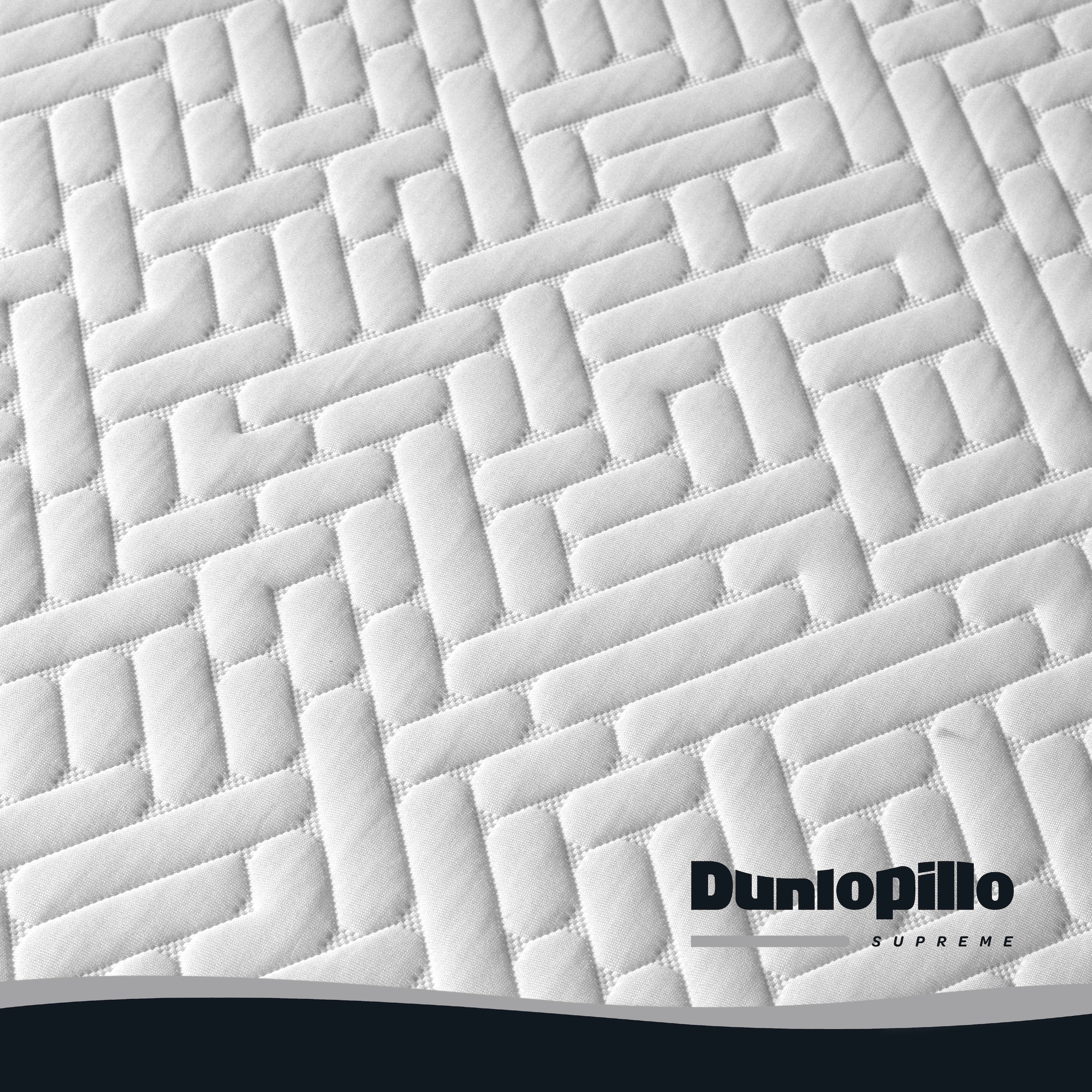 Dunlopillo Taschenfederkernmatratze »Dunlopillo Supreme T, Matratze 90x200, 140x200 cm, Made in Germany« 25 cm hoch 1.000 Federn 1 Stk. tlg. Temperaturunabhängige Aquagelplatte, 1000 Federn (bei 100x200 cm)