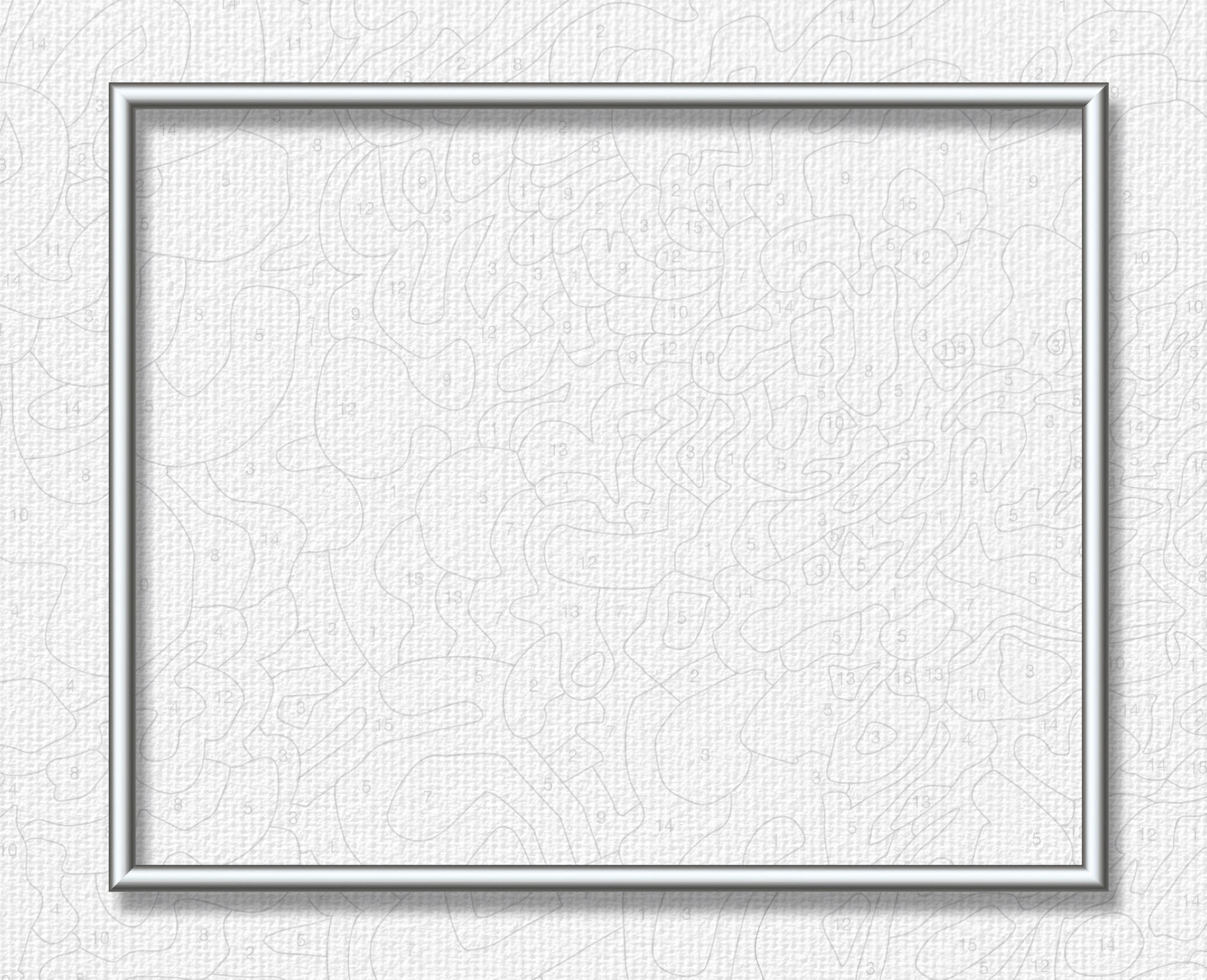 Schipper Bilderrahmen »Malen nach Zahlen, 40x50 cm, silberfarben«, Made in Germany