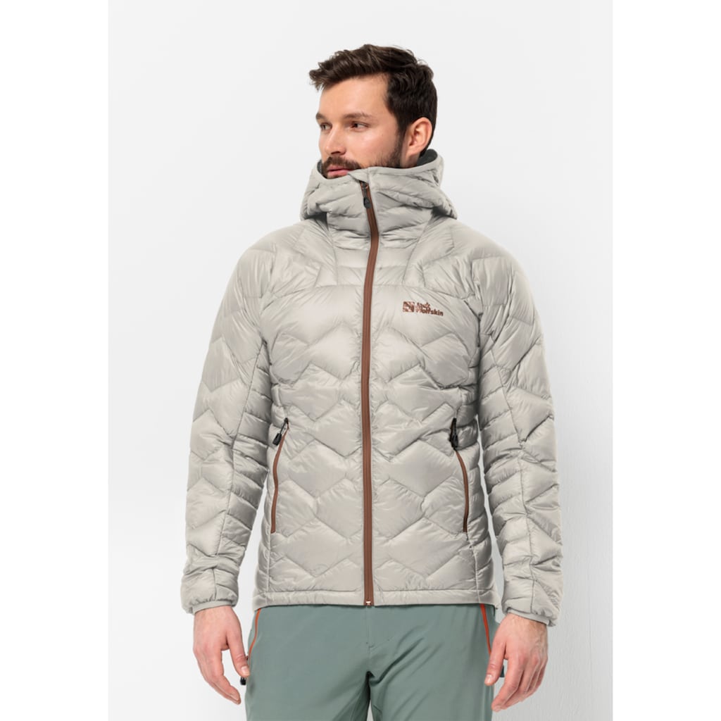 Jack Wolfskin Daunenjacke »ALPSPITZE DOWN HOODY M«, mit Kapuze