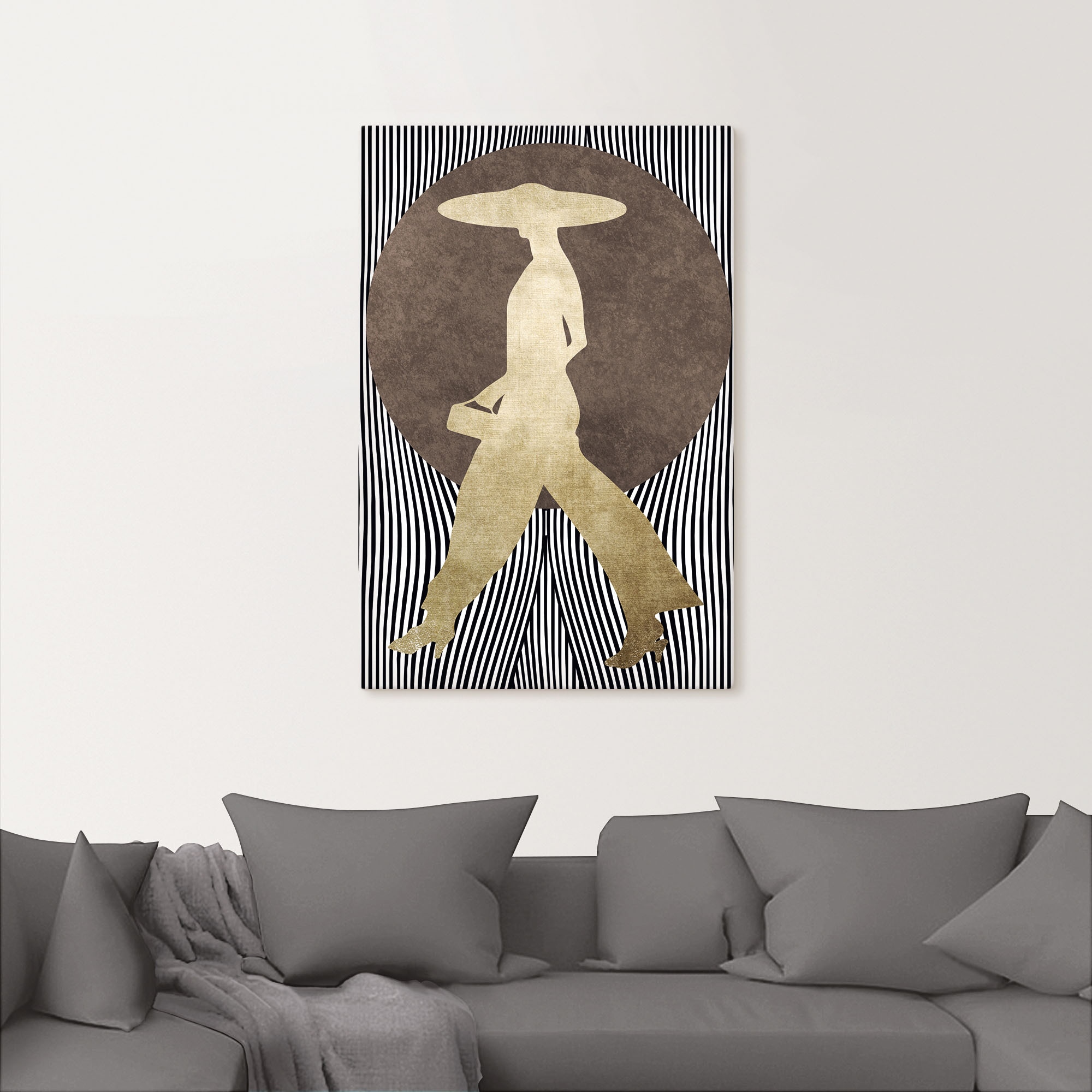Artland Wandbild »Madame Noir«, Bilder von Frauen, (1 St.), als Alubild, Outdoorbild, Leinwandbild, Poster, Wandaufkleber