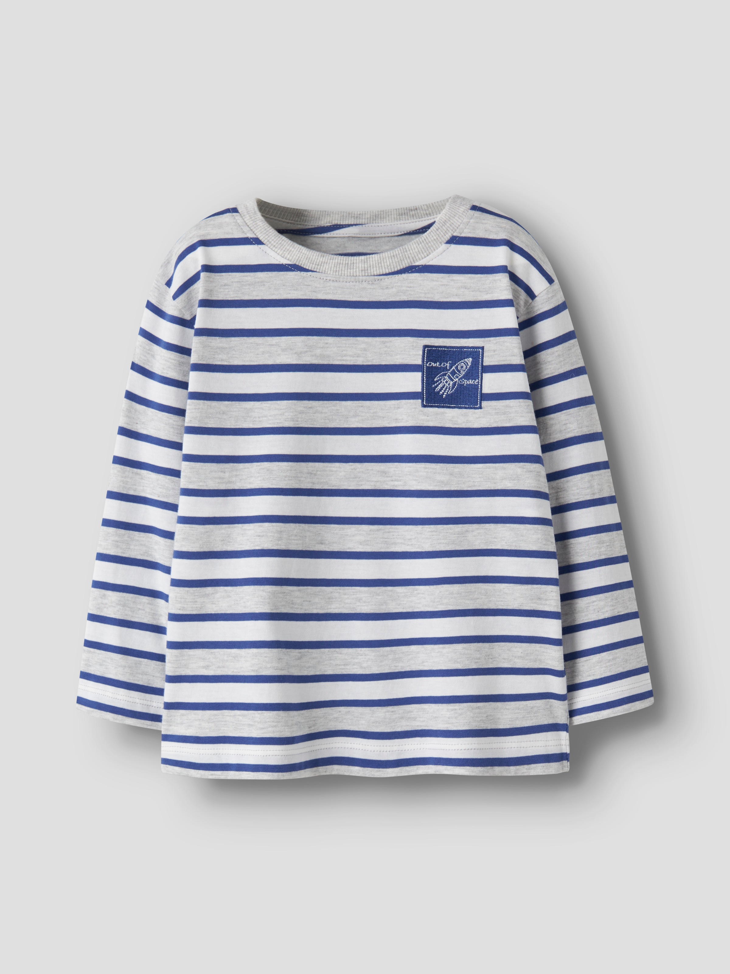 Name It Langarmshirt »NMMKRISTIAN LS NREG TOP PB« Baumwolle, regular fit