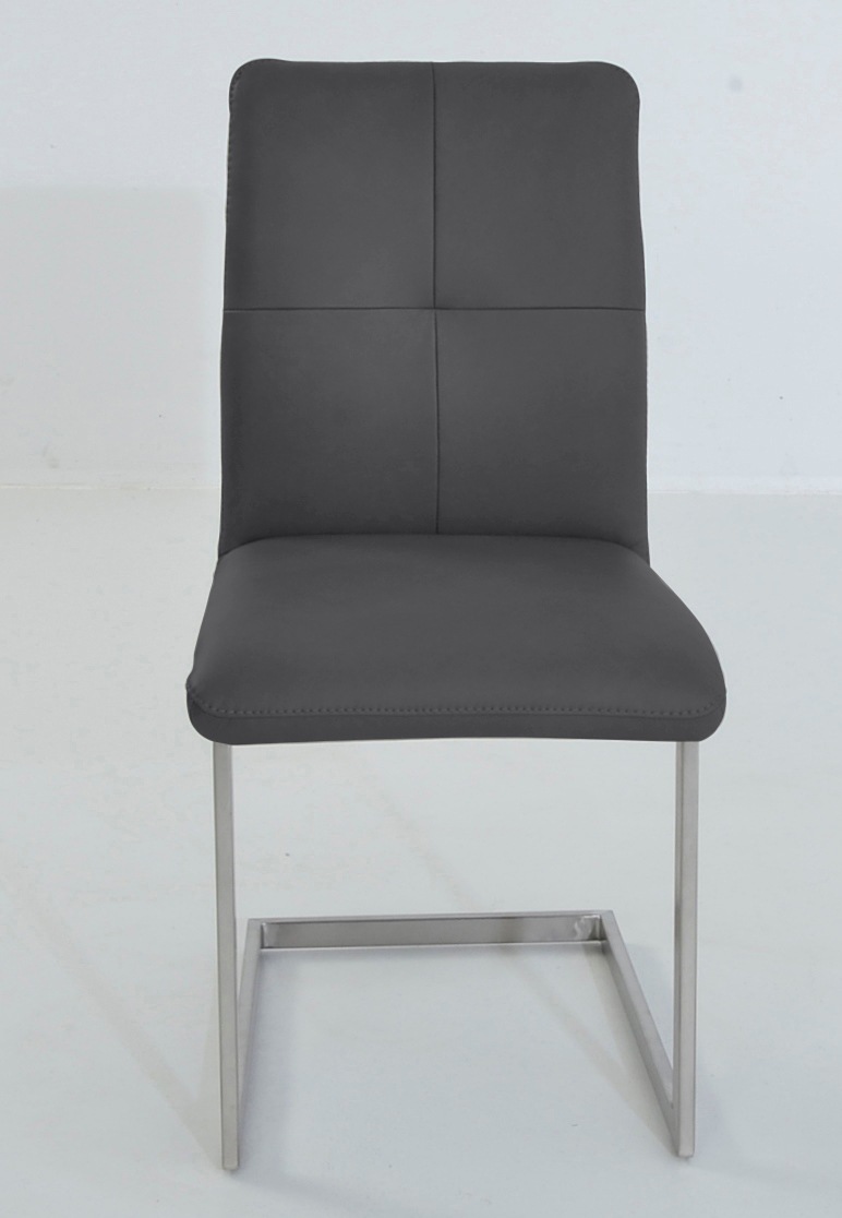 K+W Komfort & Wohnen Freischwinger »6511«, Leder CLOUD, Freischwinger mit H günstig online kaufen