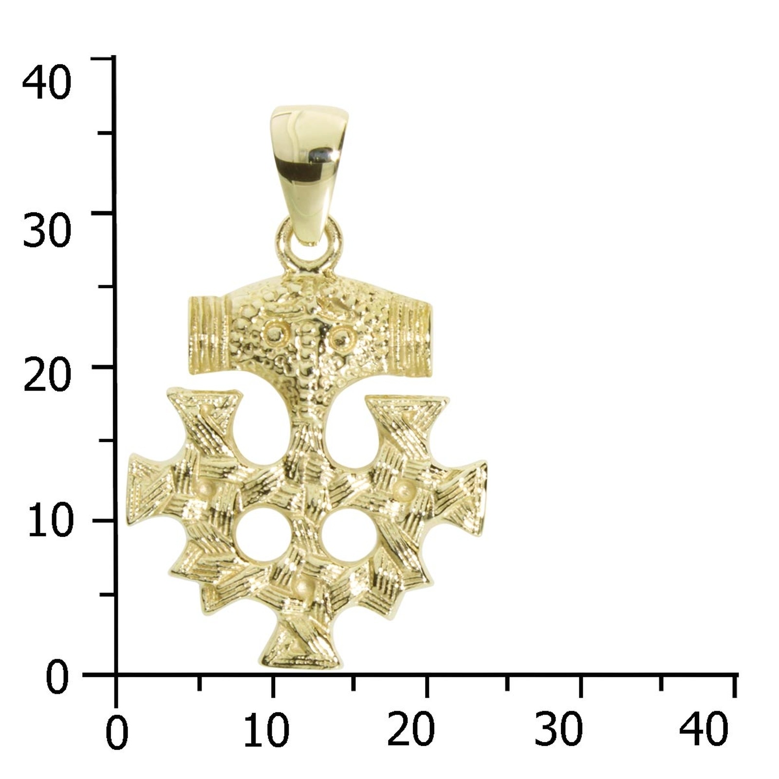 OSTSEE-SCHMUCK Kettenanhänger »Ostsee-Schmuck Anhänger Hiddensee 25 x 23 mm« 1 Stk. tlg.